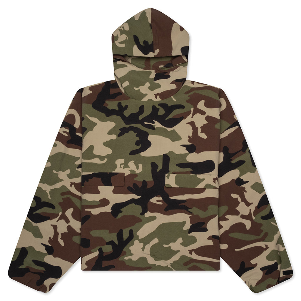 Military Nylon Hooded Anorak Fear of god – Гарантія оригінальності – боковий вид