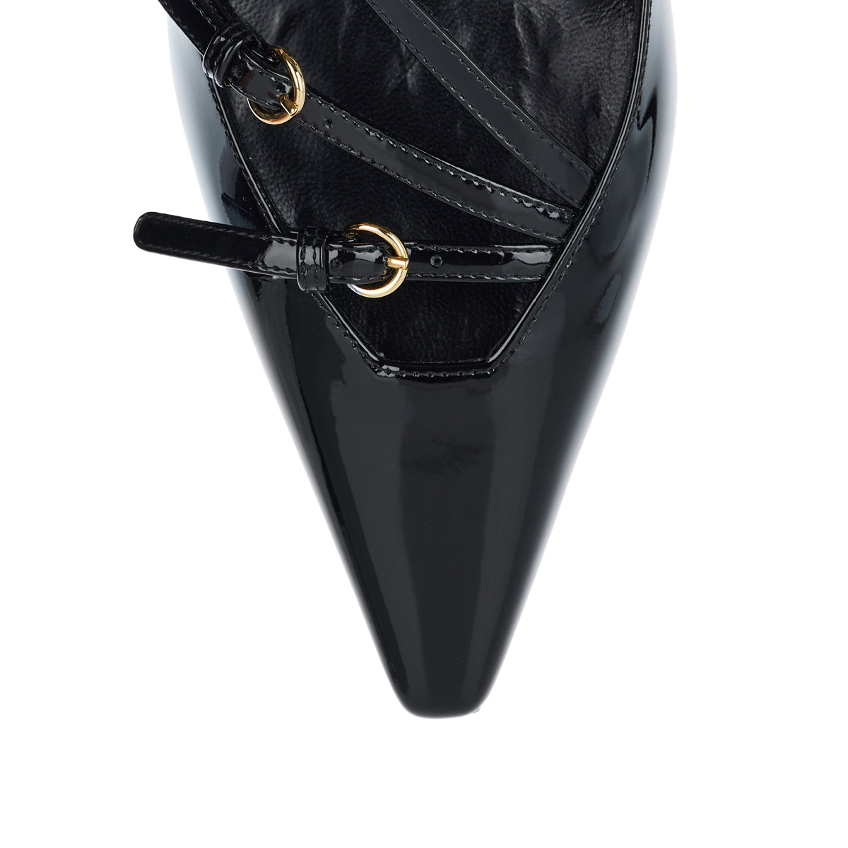 Оригінальна Patent Leather Slingback Pumps Miu miu – вид 9