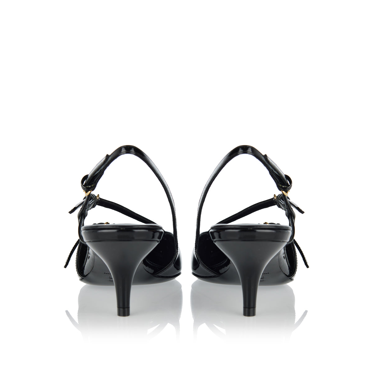 Оригінальна Patent Leather Slingback Pumps Miu miu – детальний вид