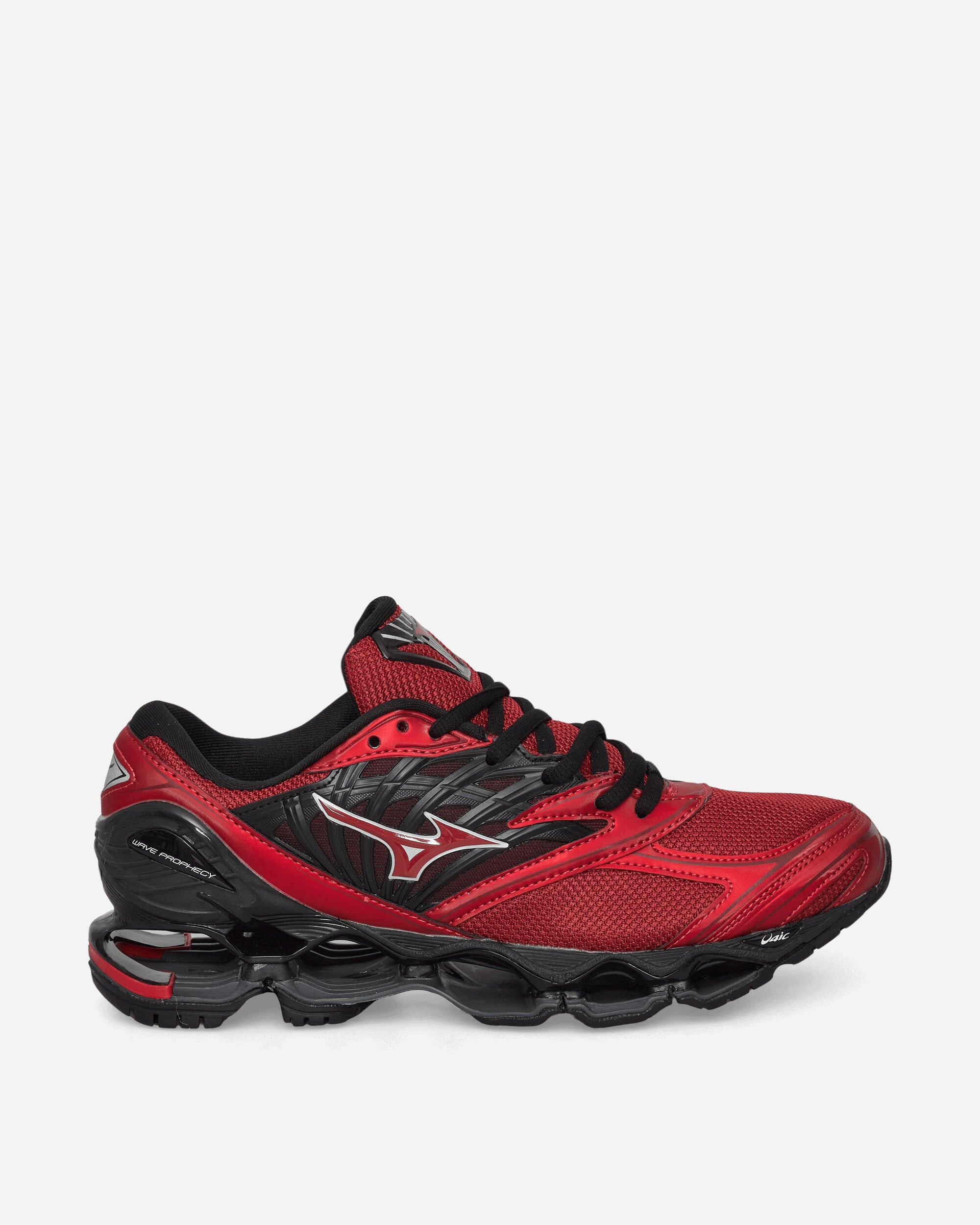 Оригінальна Wave Prophecy Ls Sneakers Sun Tomato Mizuno – боковий вид