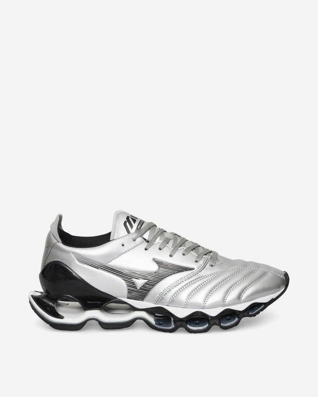 Оригінальна Wave Prophecy Morelia Neo Sneakers Silver Mizuno – боковий вид