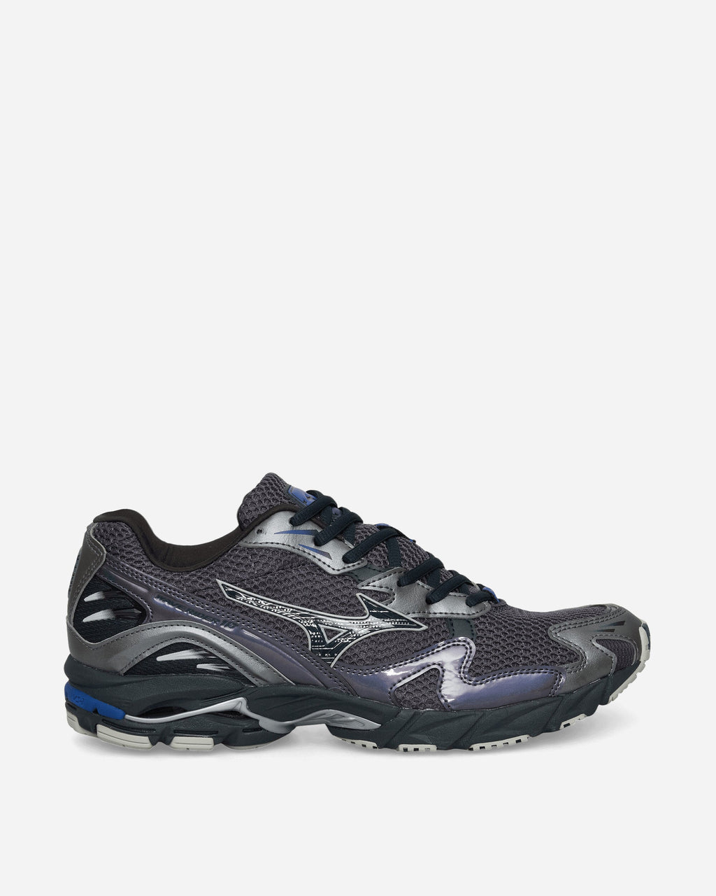 Wave Rider 10 Sneakers Odyssey Gray Mizuno – Гарантія оригінальності – боковий вид