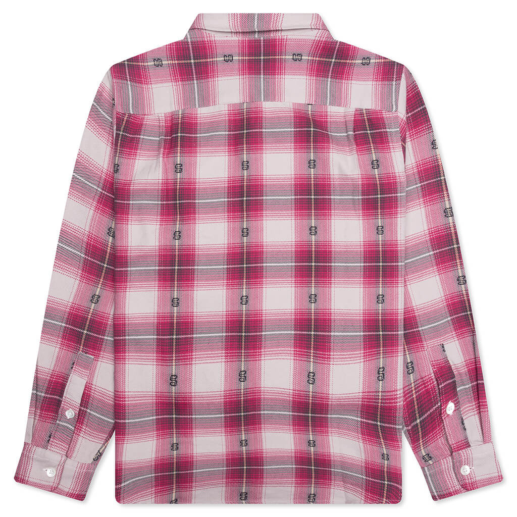 Оригінальна Motif Plaid Shirt Stussy – вид ззаду