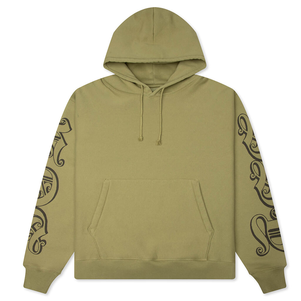 Motif Print Hoodie Stussy – Гарантія оригінальності – боковий вид