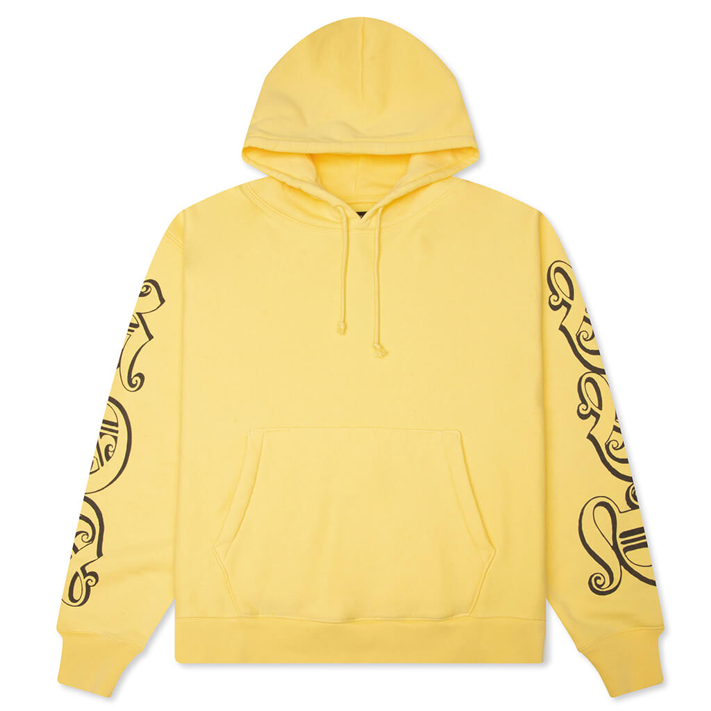 Motif Print Hoodie Stussy – Гарантія оригінальності – боковий вид