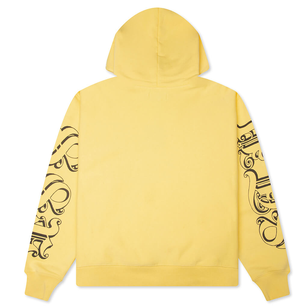 Motif Print Hoodie Stussy – Гарантія оригінальності – вид ззаду