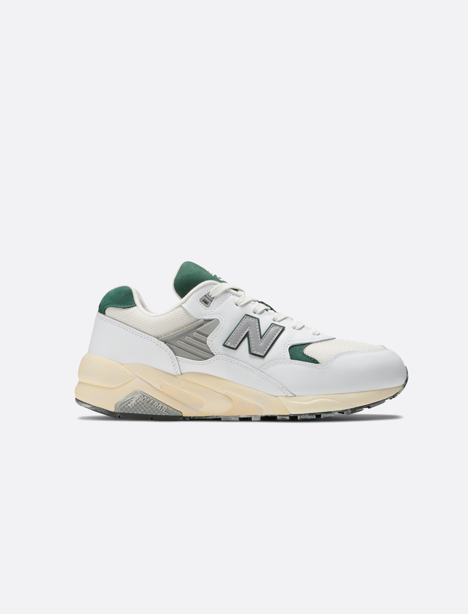 580 White New balance – Гарантія оригінальності – боковий вид
