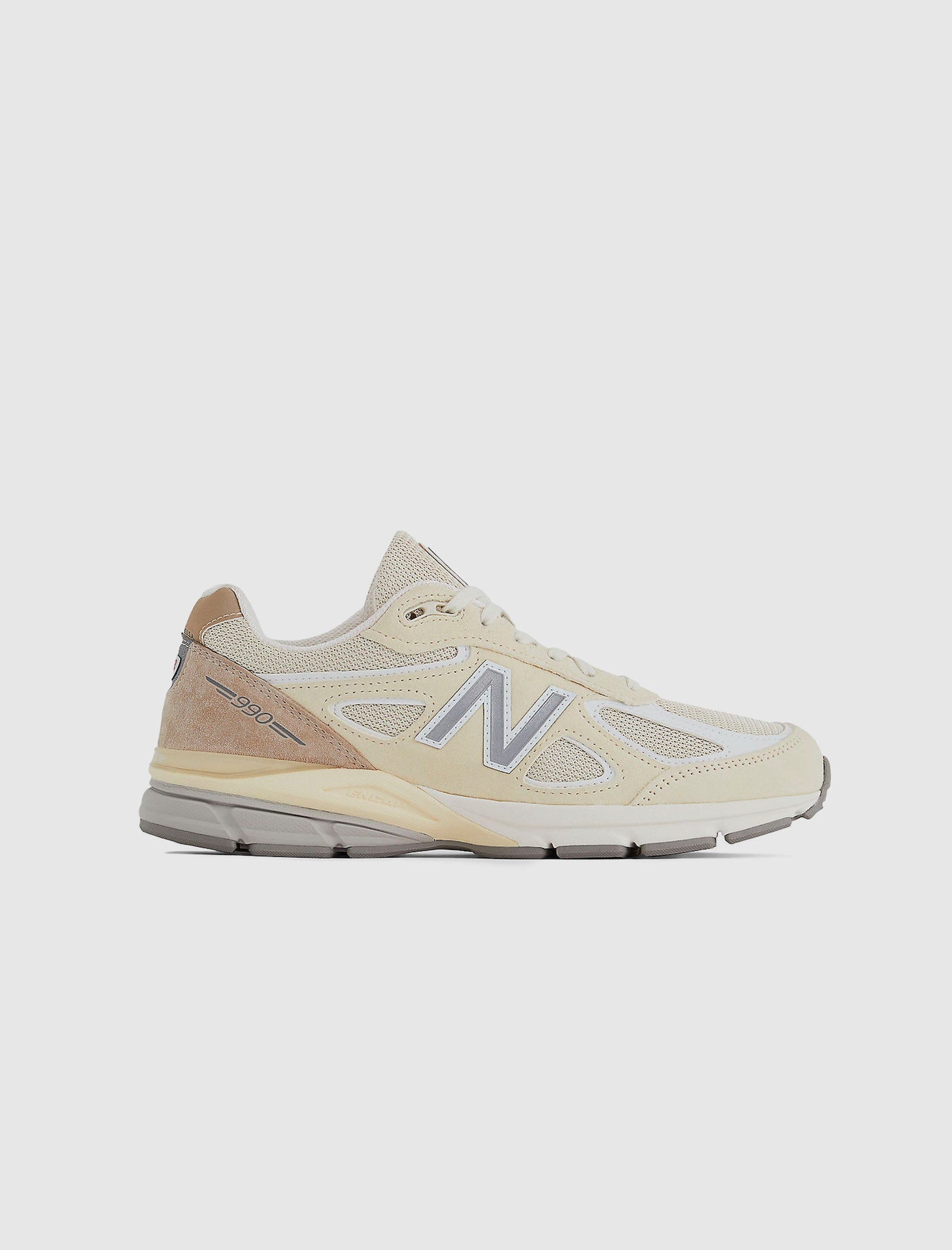 990 V4 Made In Usa Cream New balance – Гарантія оригінальності – боковий вид