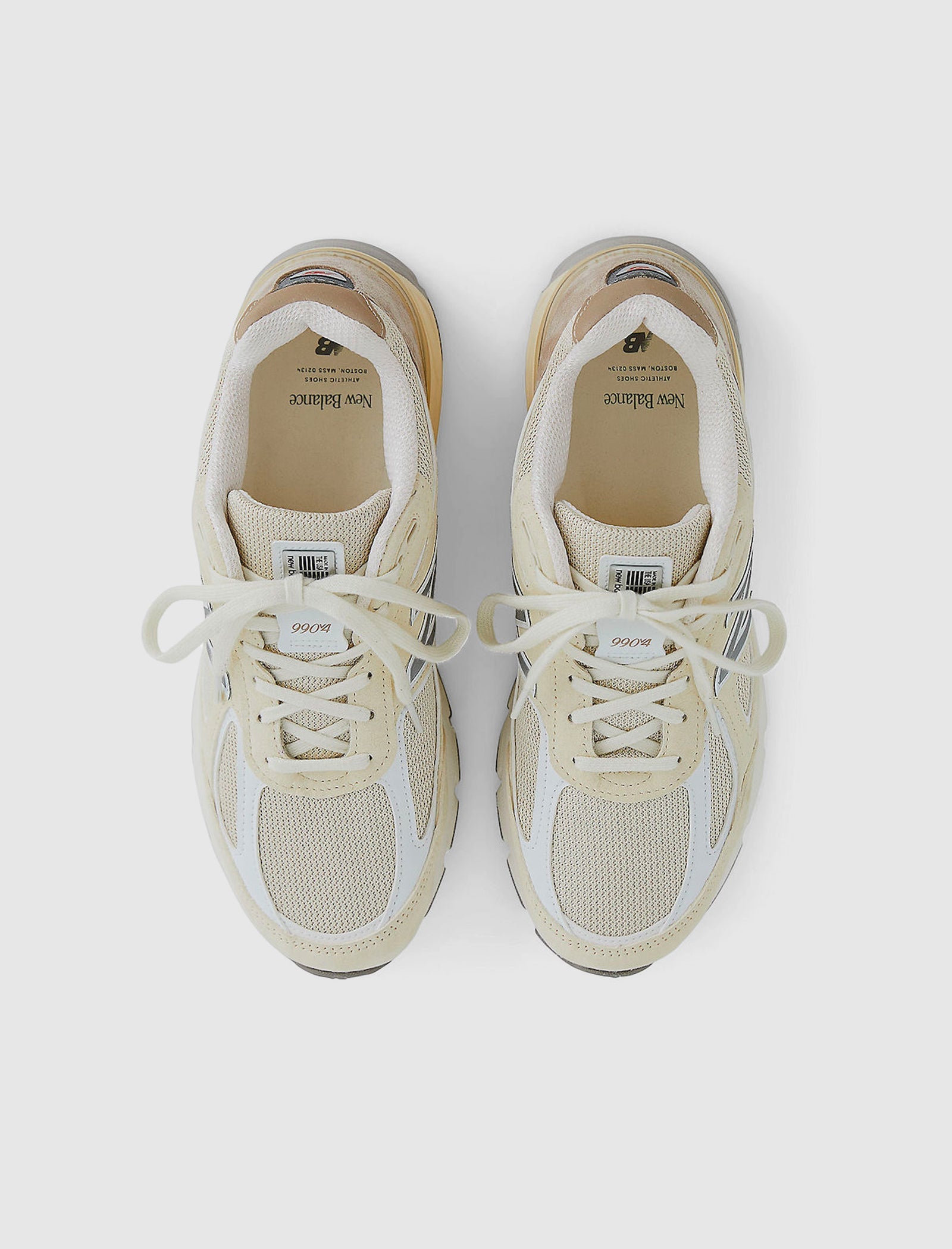 990 V4 Made In Usa Cream New balance – Гарантія оригінальності – збільшений вид