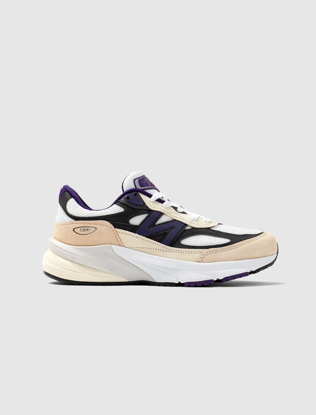 Made In Usa 990 V6 White New balance – Гарантія оригінальності – боковий вид