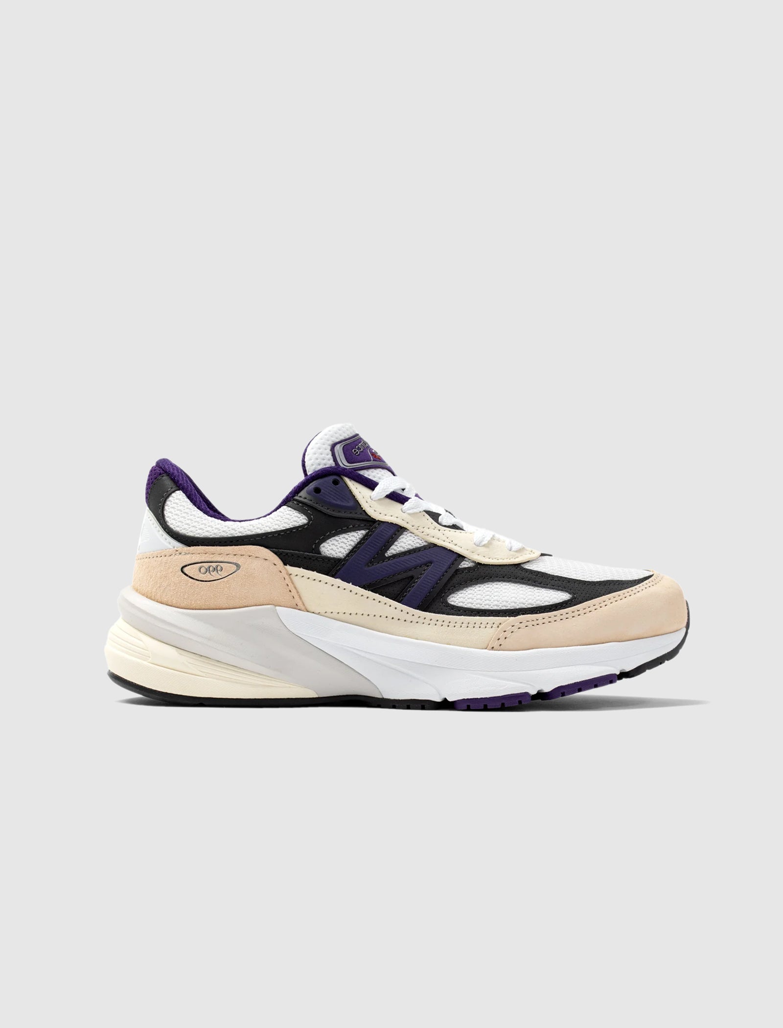Made In Usa 990 V6 White New balance – Гарантія оригінальності – боковий вид