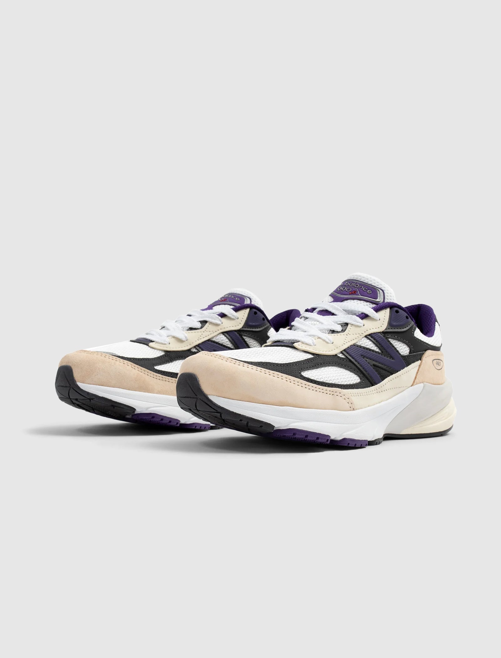 Made In Usa 990 V6 White New balance – Гарантія оригінальності – вид ззаду