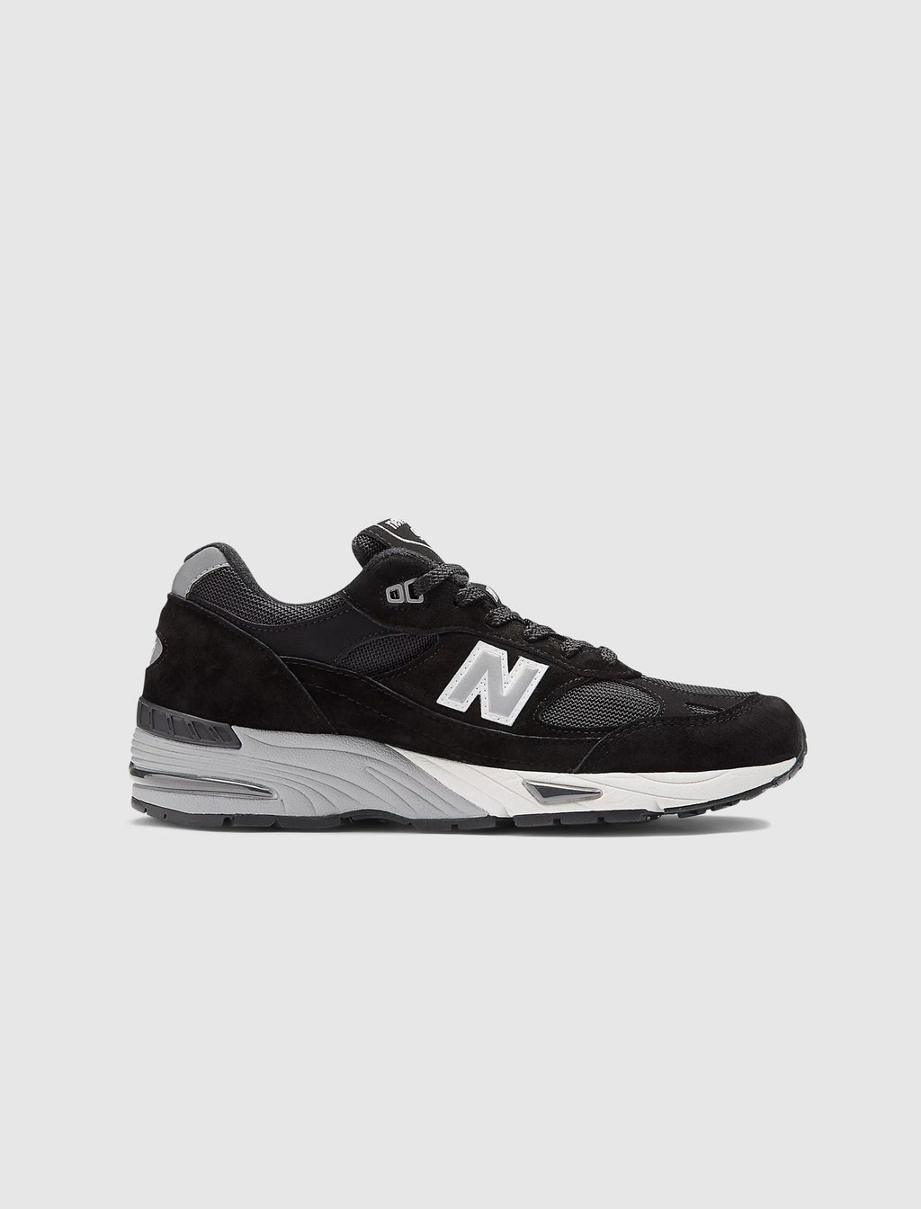 Made In Uk 991 V1 Finale Black New balance оригінал – Купити в Україні – боковий вид