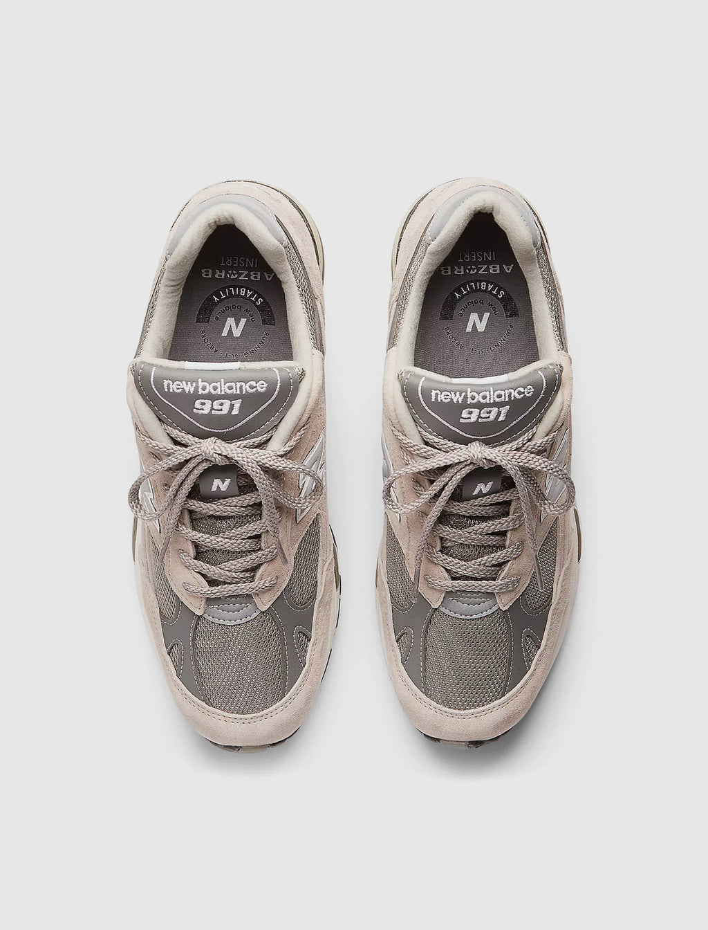 Оригінальна Womens Made In Uk 991v1 Grey New balance – детальний вид