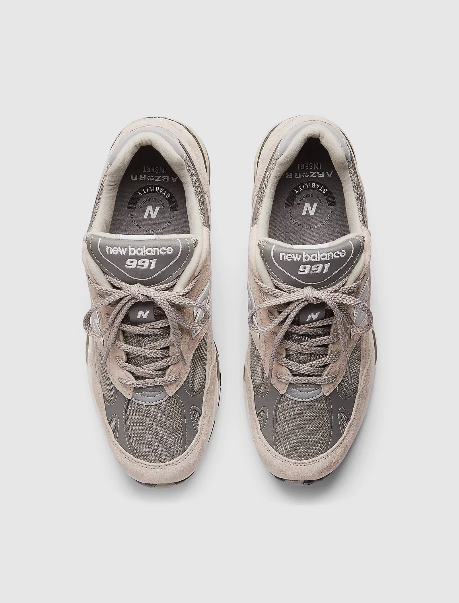 Оригінальна Womens Made In Uk 991v1 Grey New balance – детальний вид