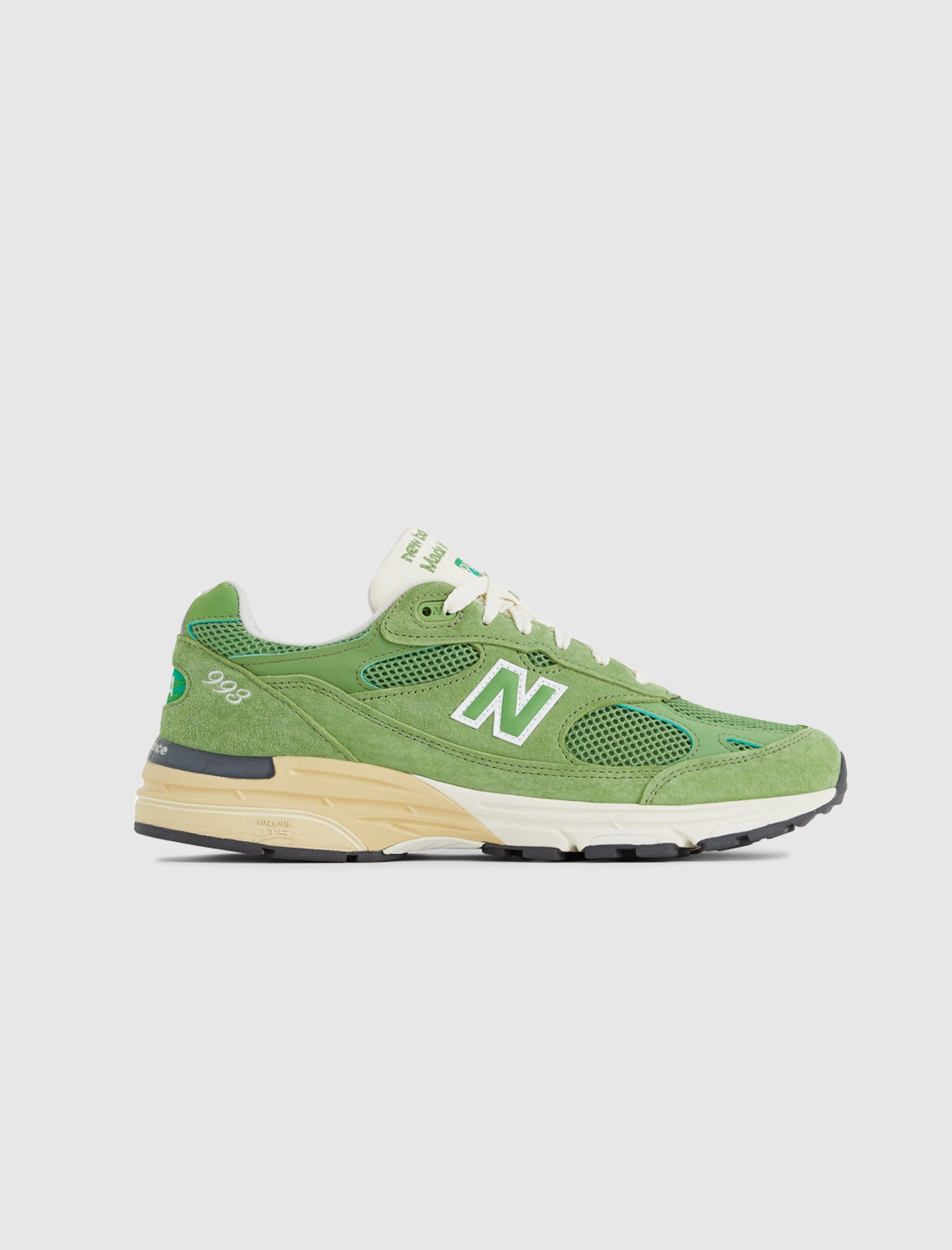 Made In Usa 993 Chive New balance – Гарантія оригінальності – боковий вид