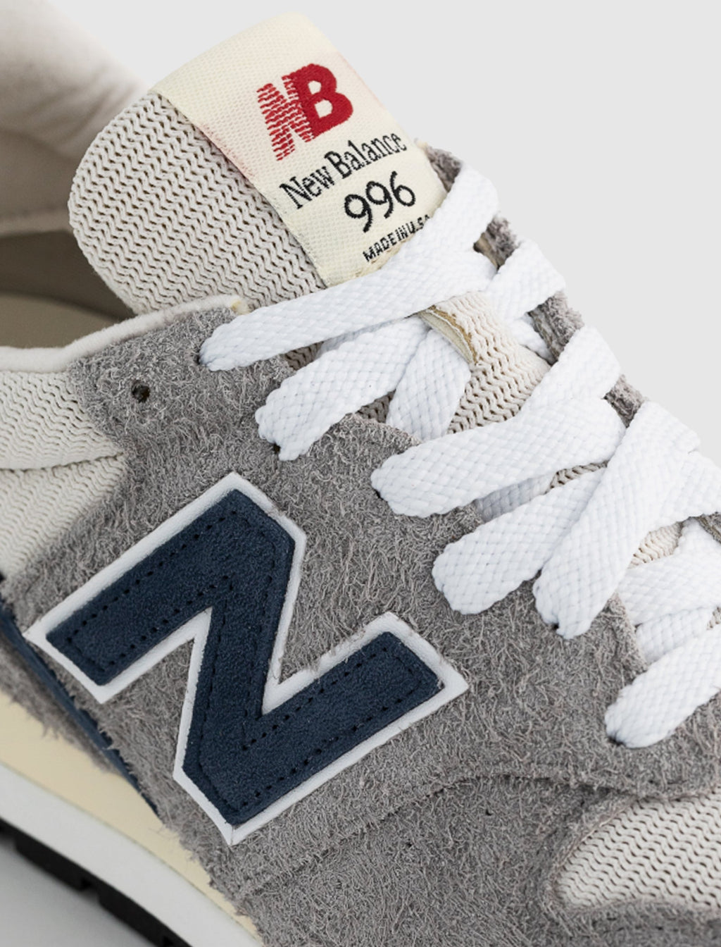 Made In Usa 996 Grey New balance – Гарантія оригінальності – вид ззаду
