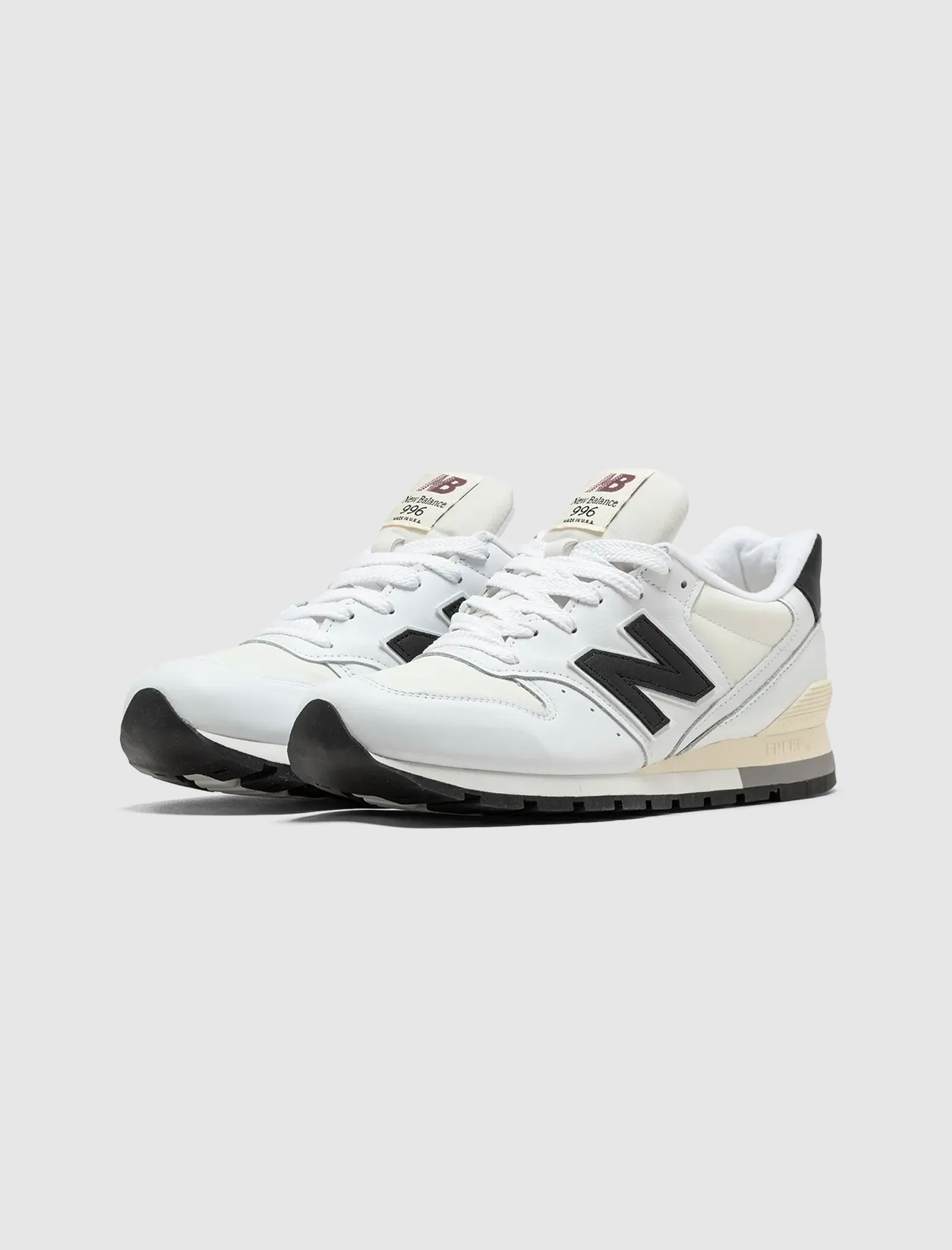 Оригінальна 996 Made In Usa White New balance – вид ззаду