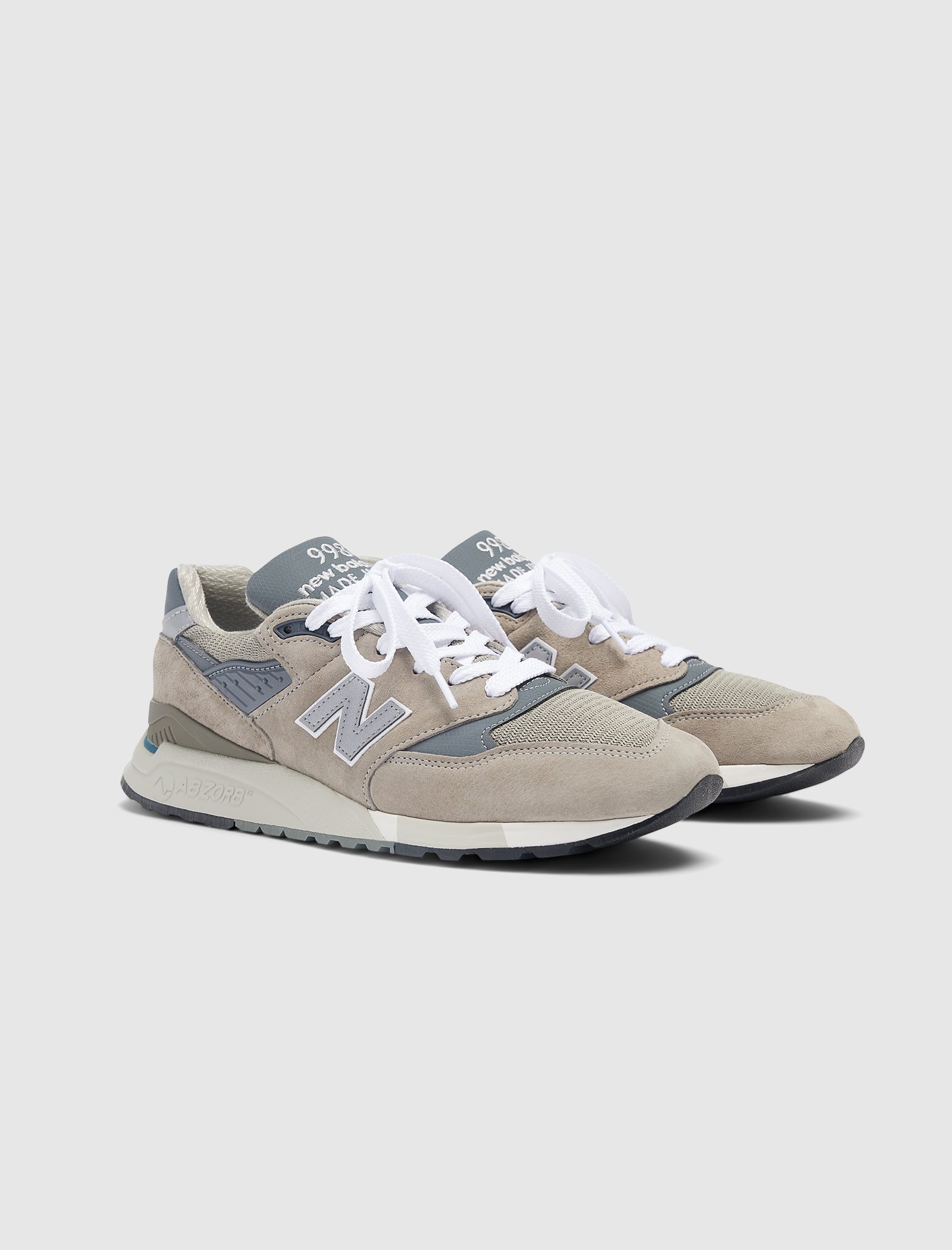 Оригінальна Made In Usa 998 Grey New balance – детальний вид