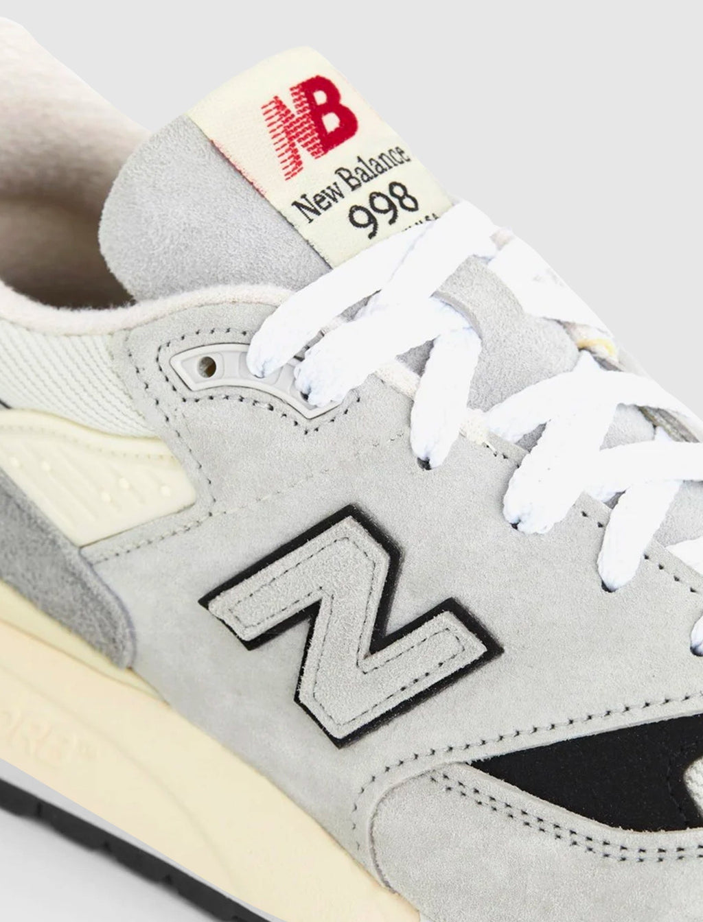 998 Made In Usa Grey New balance – Гарантія оригінальності – вид ззаду