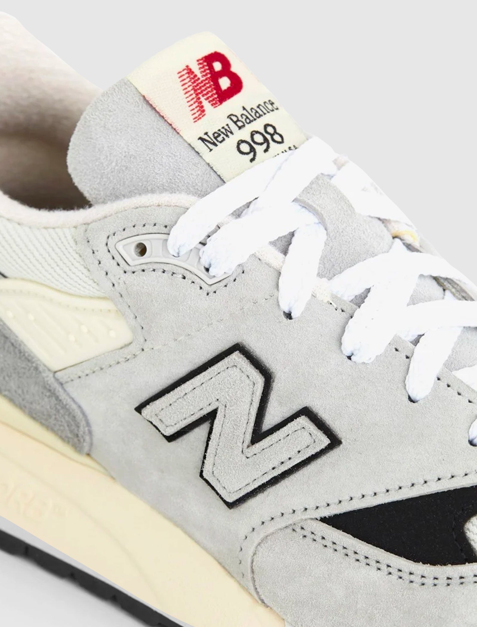 998 Made In Usa Grey New balance – Гарантія оригінальності – вид ззаду