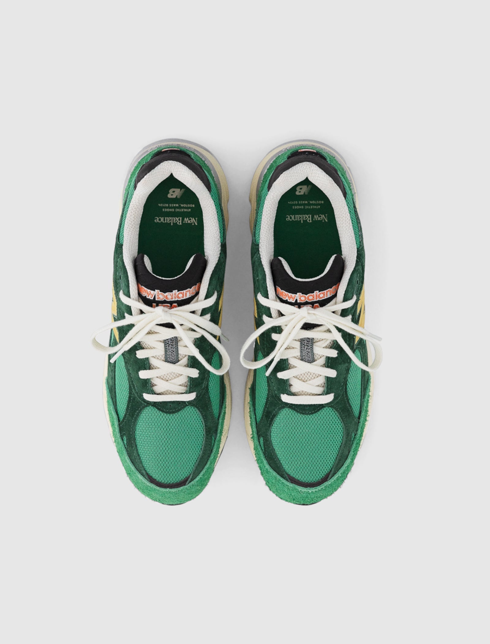 Оригінальна 990 V3 Made In Usa Green New balance – збільшений вид