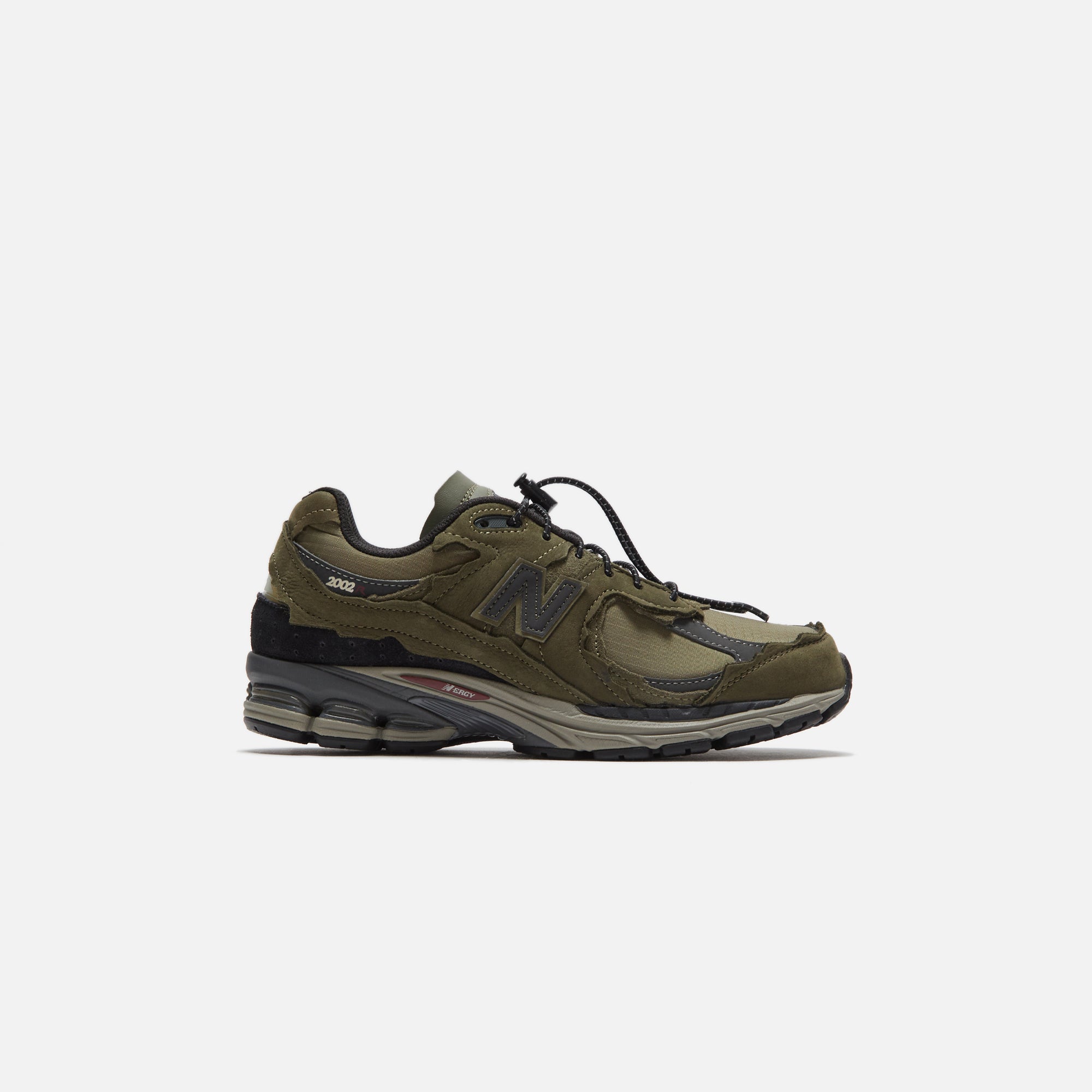 2002r Dark Moss New balance оригінал – Купити в Україні – боковий вид