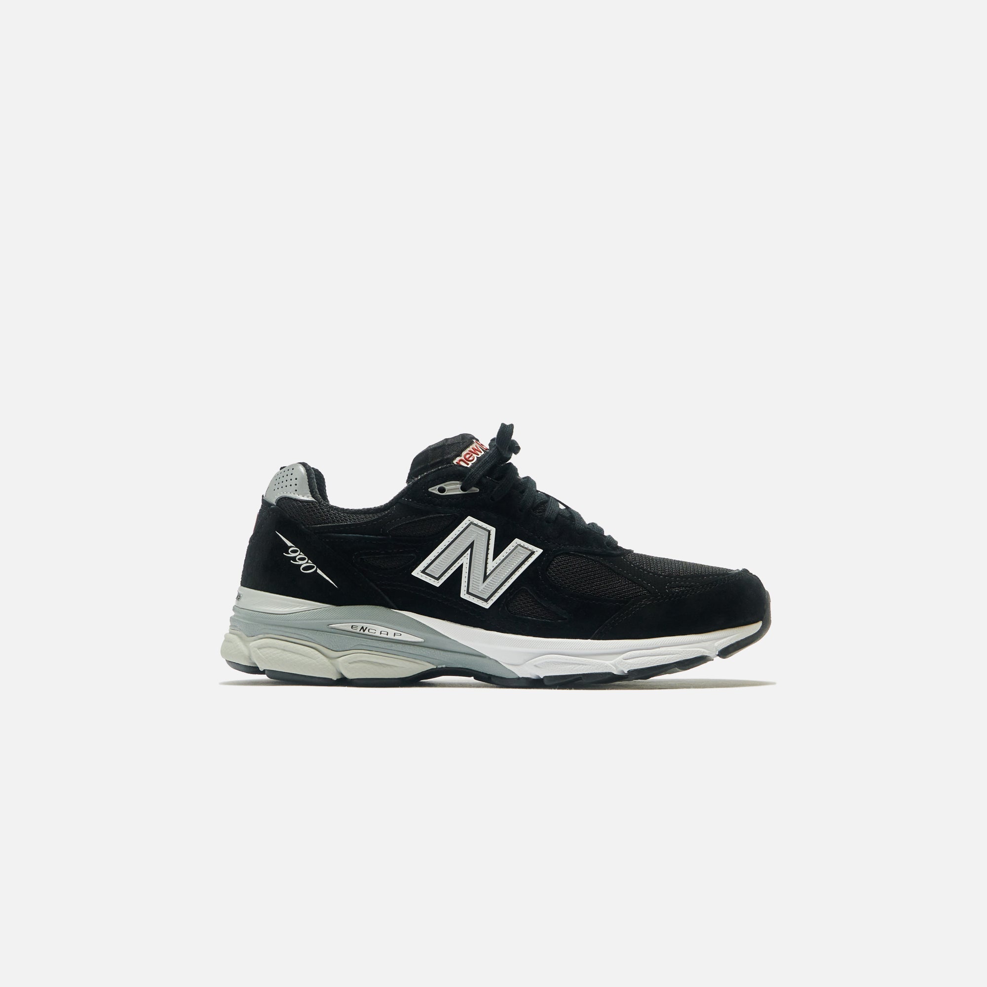 Оригінальна Made In Usa 990 Black New balance – боковий вид