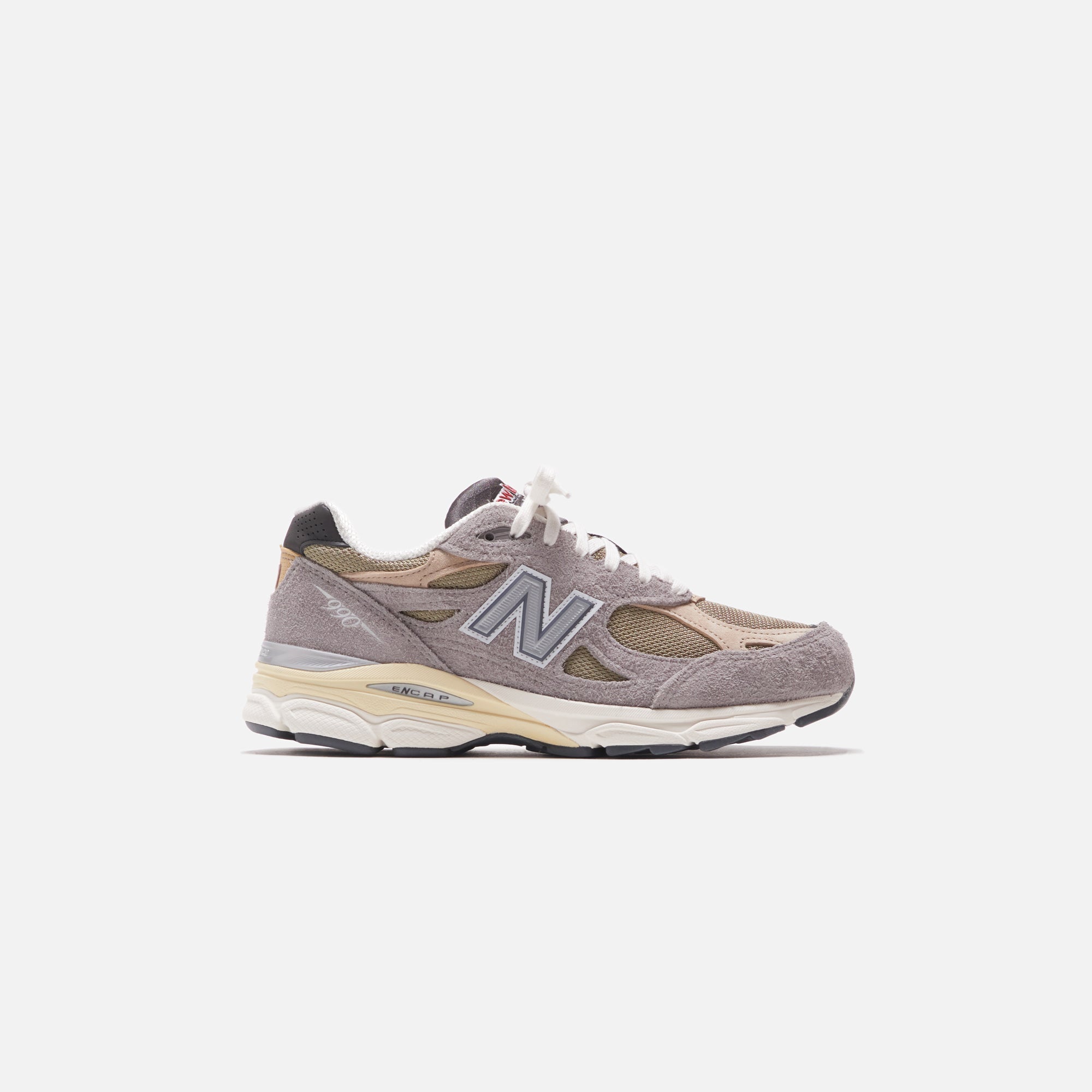 Оригінальна Made By Teddy 990tg3 Grey New balance – боковий вид