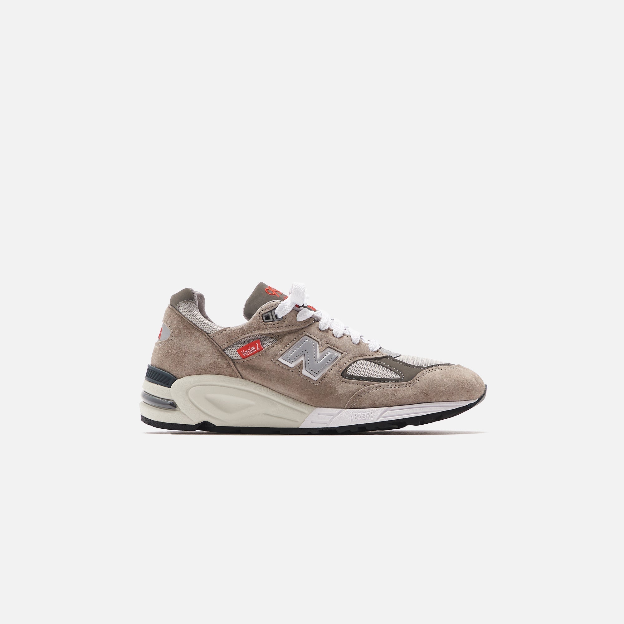 990v2 Made In Usa Grey New balance – Гарантія оригінальності – боковий вид