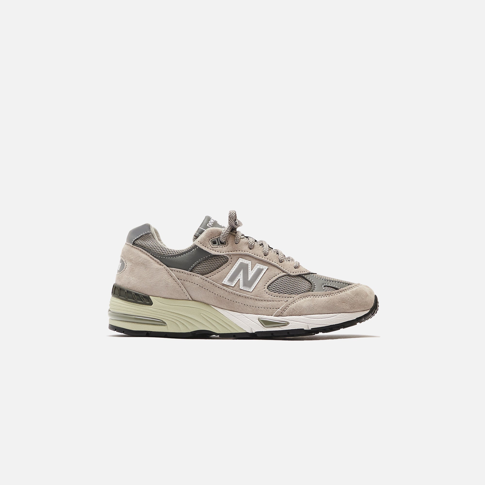 Wmns Made In Uk 991 Grey New balance – Гарантія оригінальності – боковий вид - NEW BALANCE