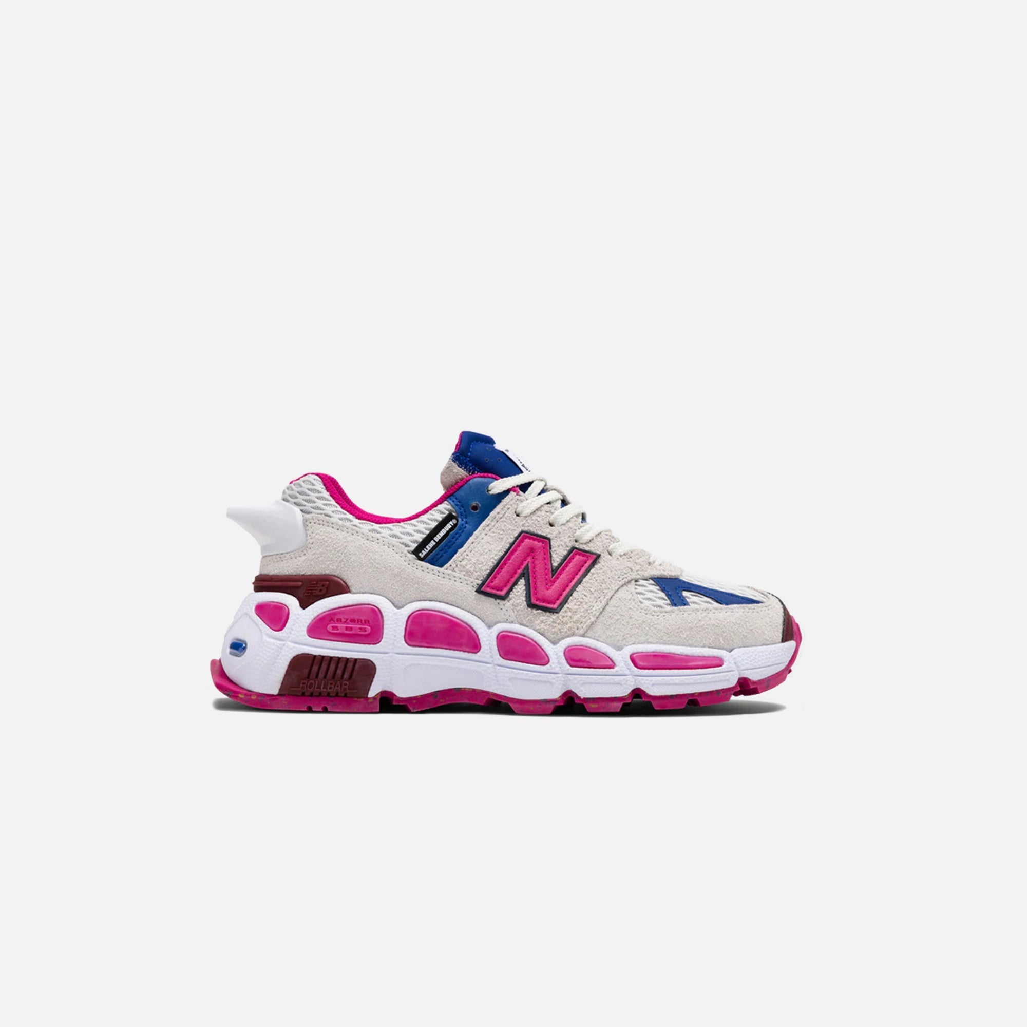 X Salehe Bembury 574 White New balance – Гарантія оригінальності – боковий вид