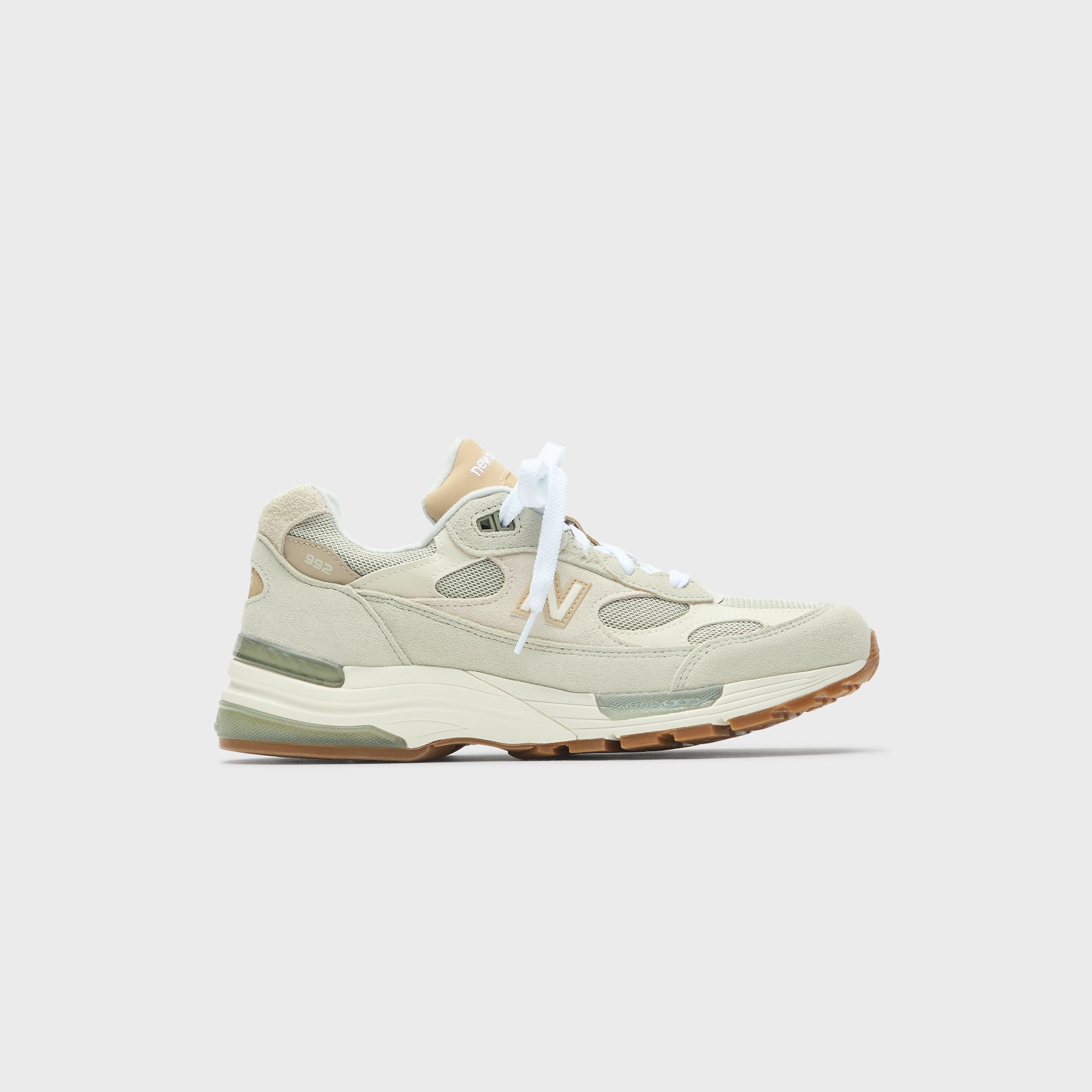 Оригінальна Made In Usa 992 Olivine New balance – боковий вид