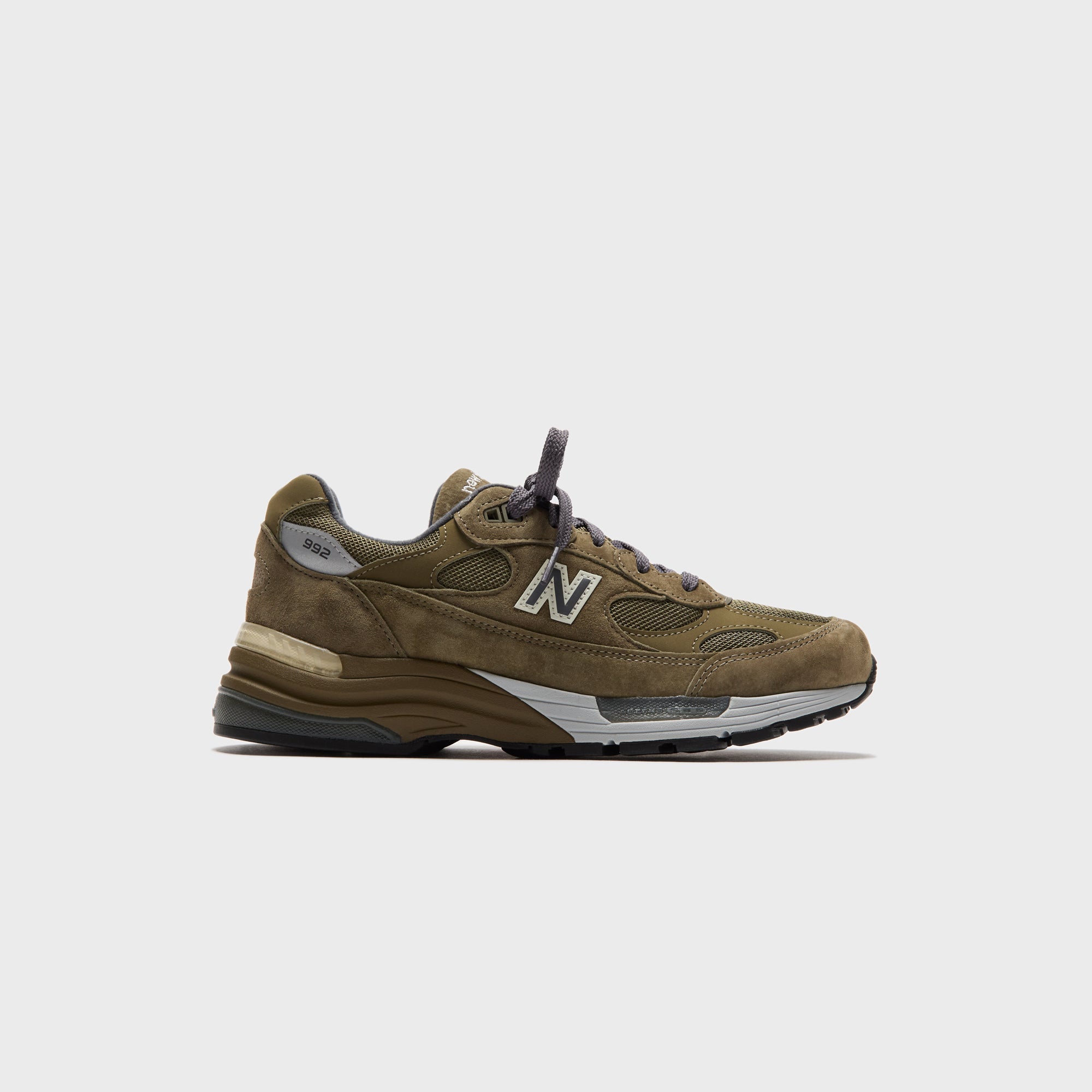 Made In Usa 992 Dark Camo New balance – Гарантія оригінальності – боковий вид