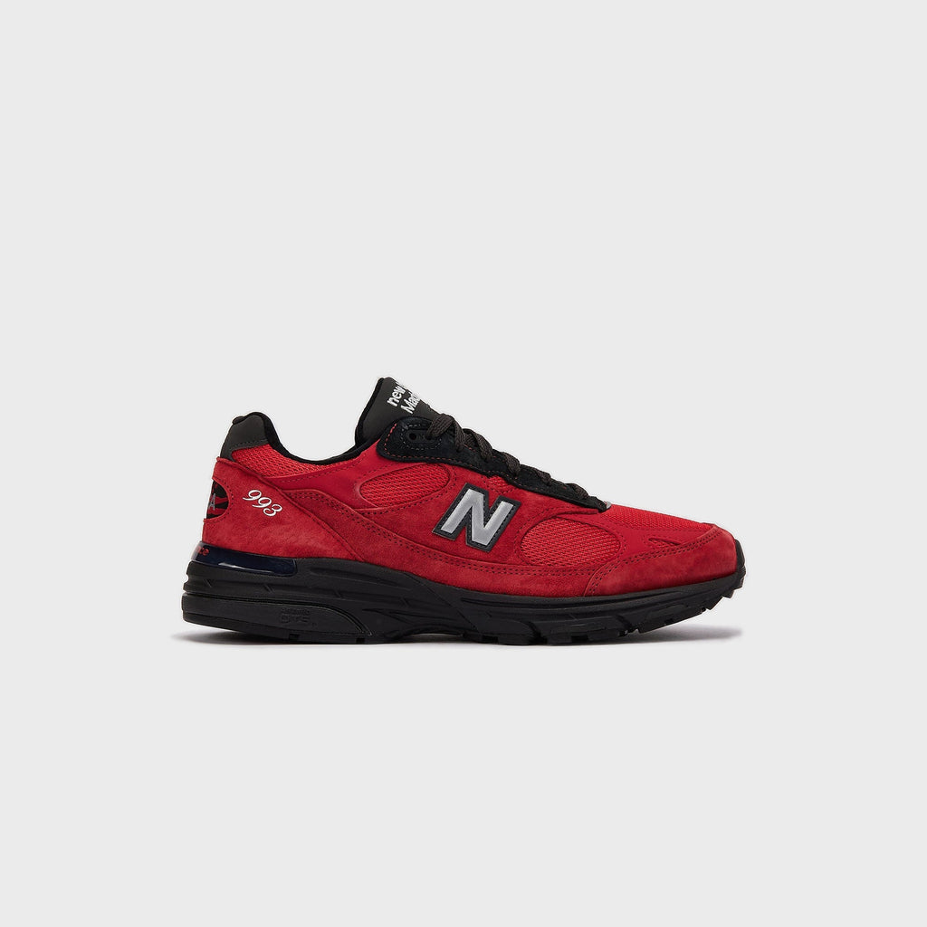 Оригінальна Made In Usa 993 Team Red New balance – боковий вид