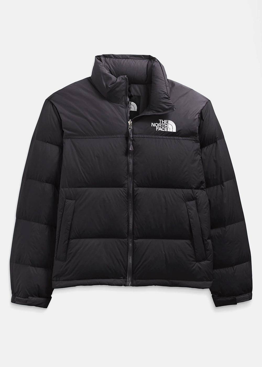 Black 1996 Retro Nuptse Jacket The north face – Гарантія оригінальності – боковий вид