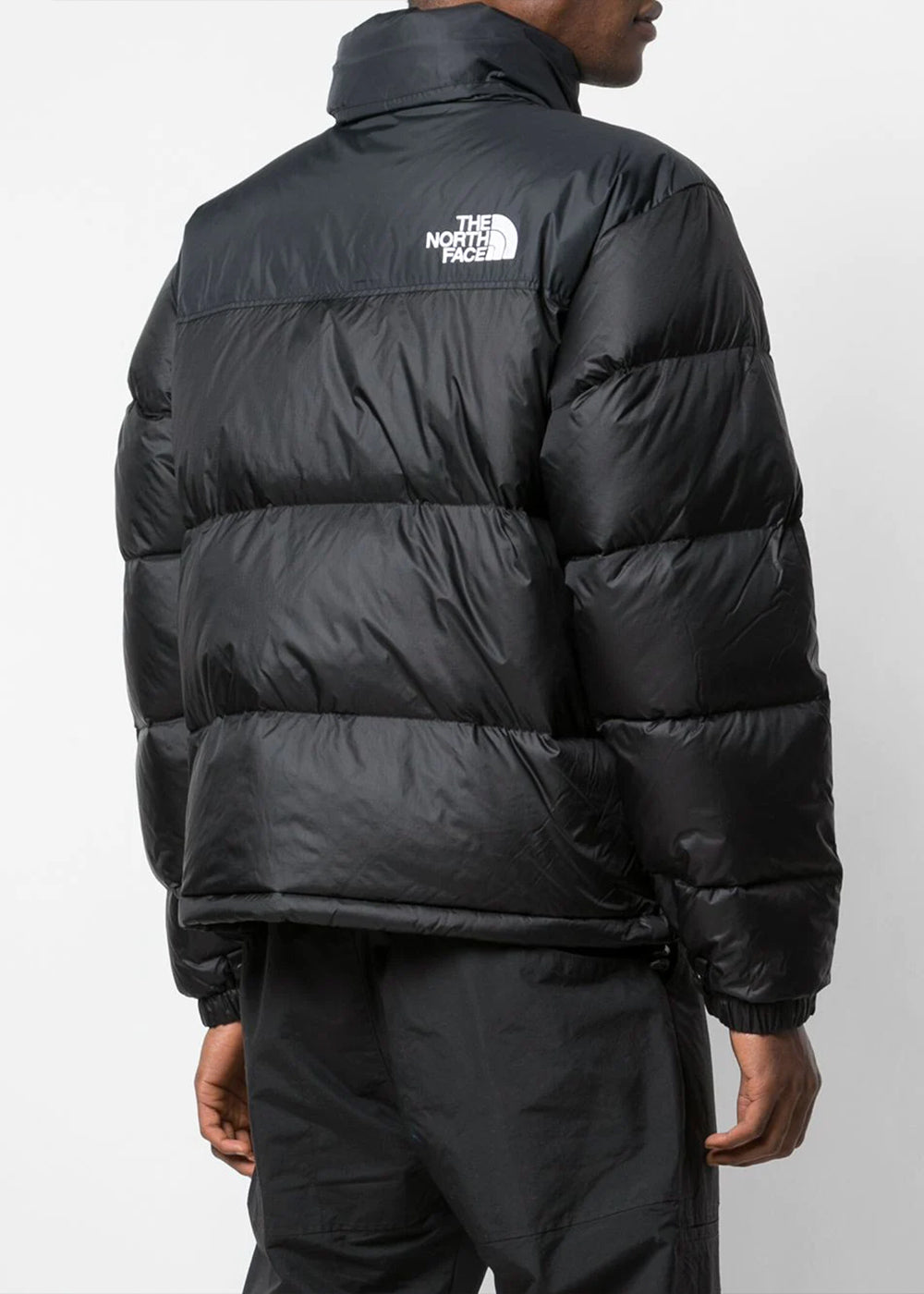 Black 1996 Retro Nuptse Jacket The north face – Гарантія оригінальності – детальний вид