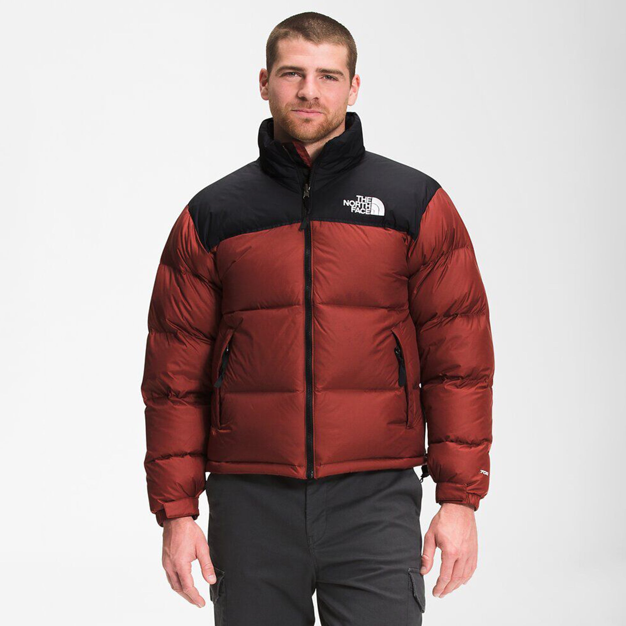 Mens 1996 Retro Npse Jacket Brick House Red The north face – Гарантія оригінальності – вид ззаду