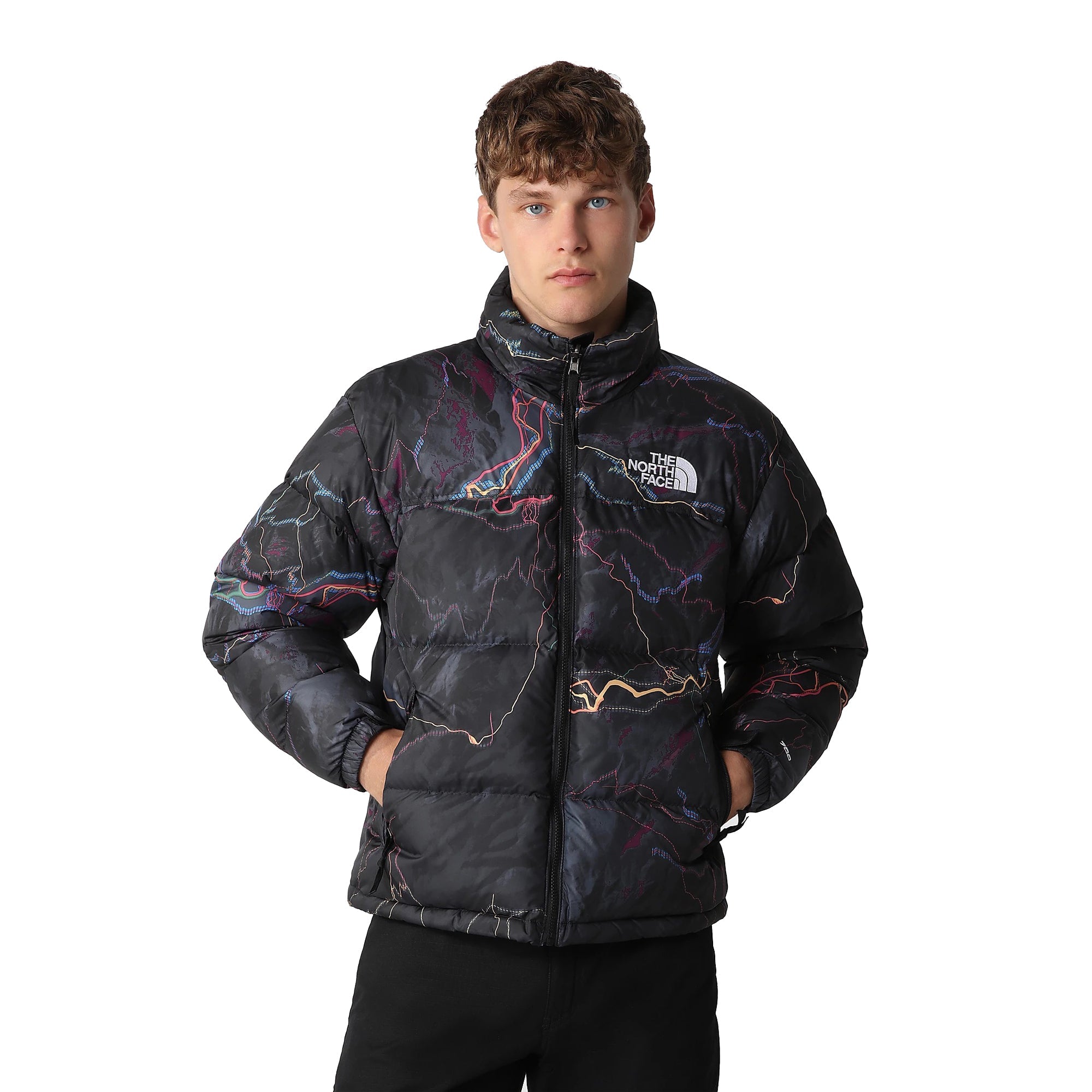 Mens 1996 Retro Nuptse Jacket The north face оригінал – Купити в Україні – вид ззаду