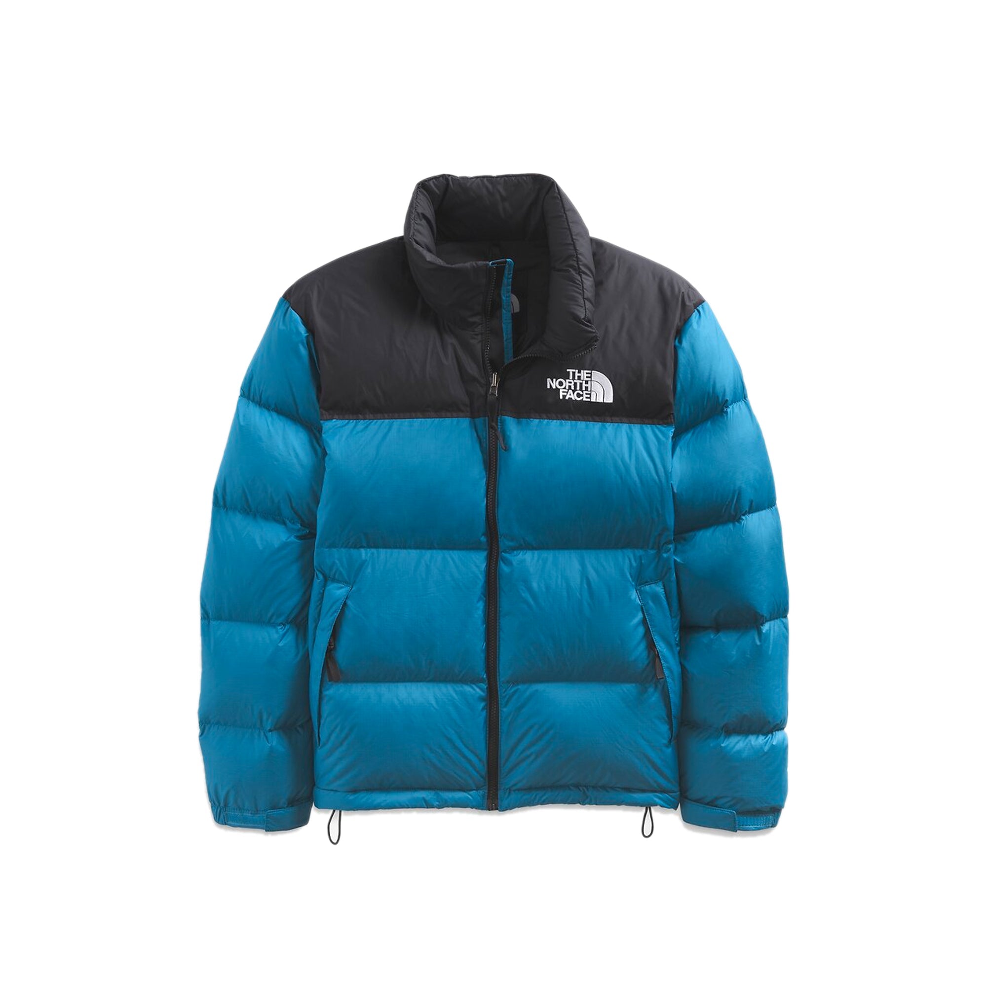 Оригінальна Mens 1996 Retro Nuptse Jacket Banff Blue The north face – боковий вид