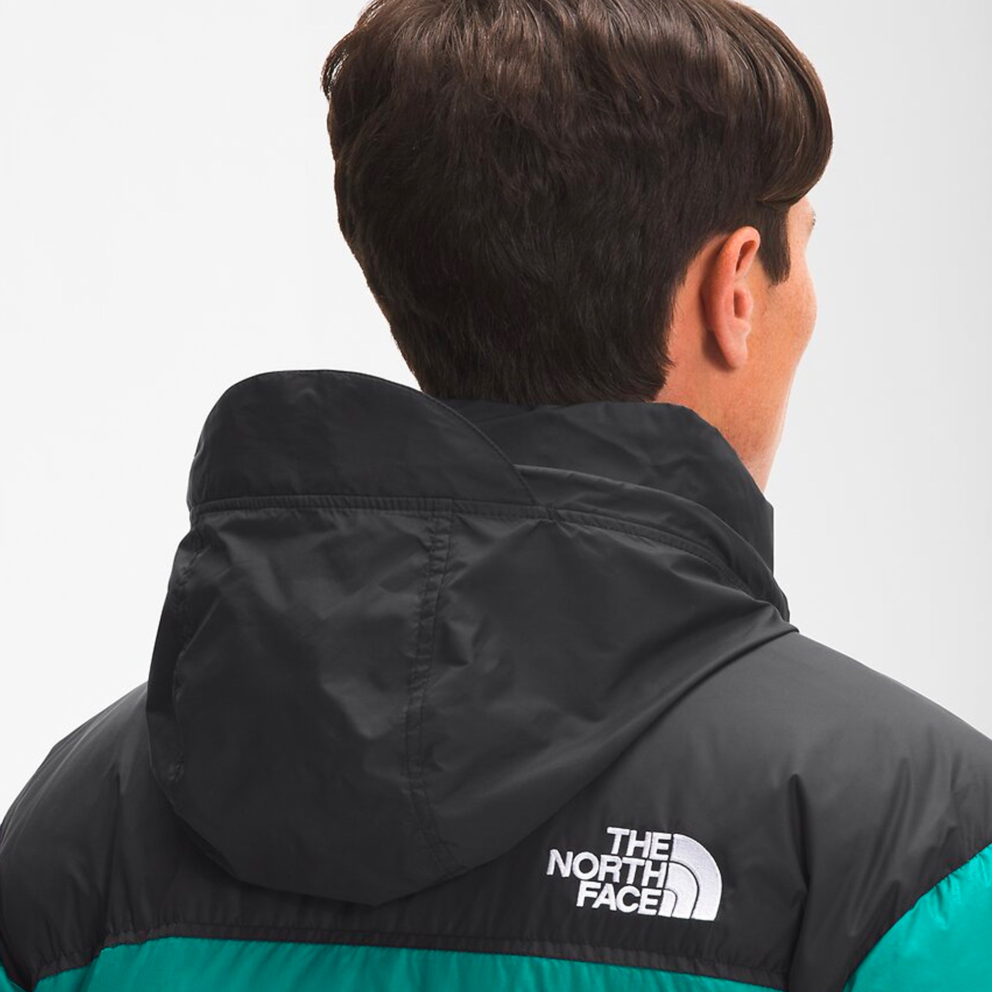 Оригінальна Mens 1996 Retro Nuptse Jacket Porcelain Green The north face – збільшений вид