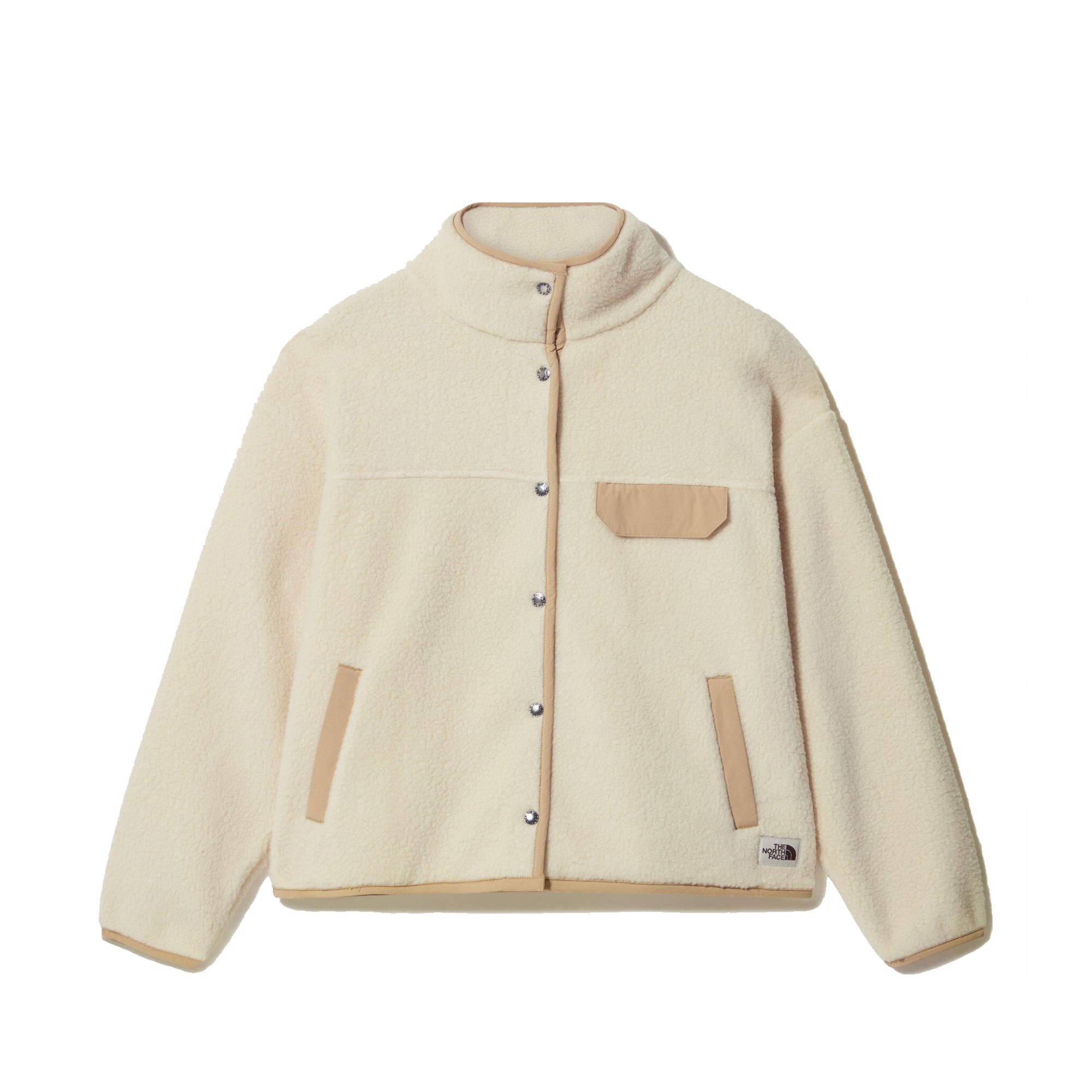 Womens White Cragmont Fleece Jacket The north face оригінал – Купити в Україні – боковий вид