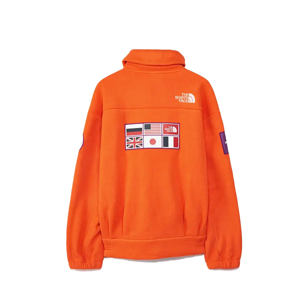 Tae Fleece Rz Red Orange The north face – Гарантія оригінальності – вид ззаду