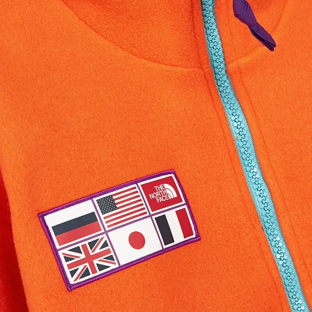 Tae Fleece Rz Red Orange The north face – Гарантія оригінальності – детальний вид