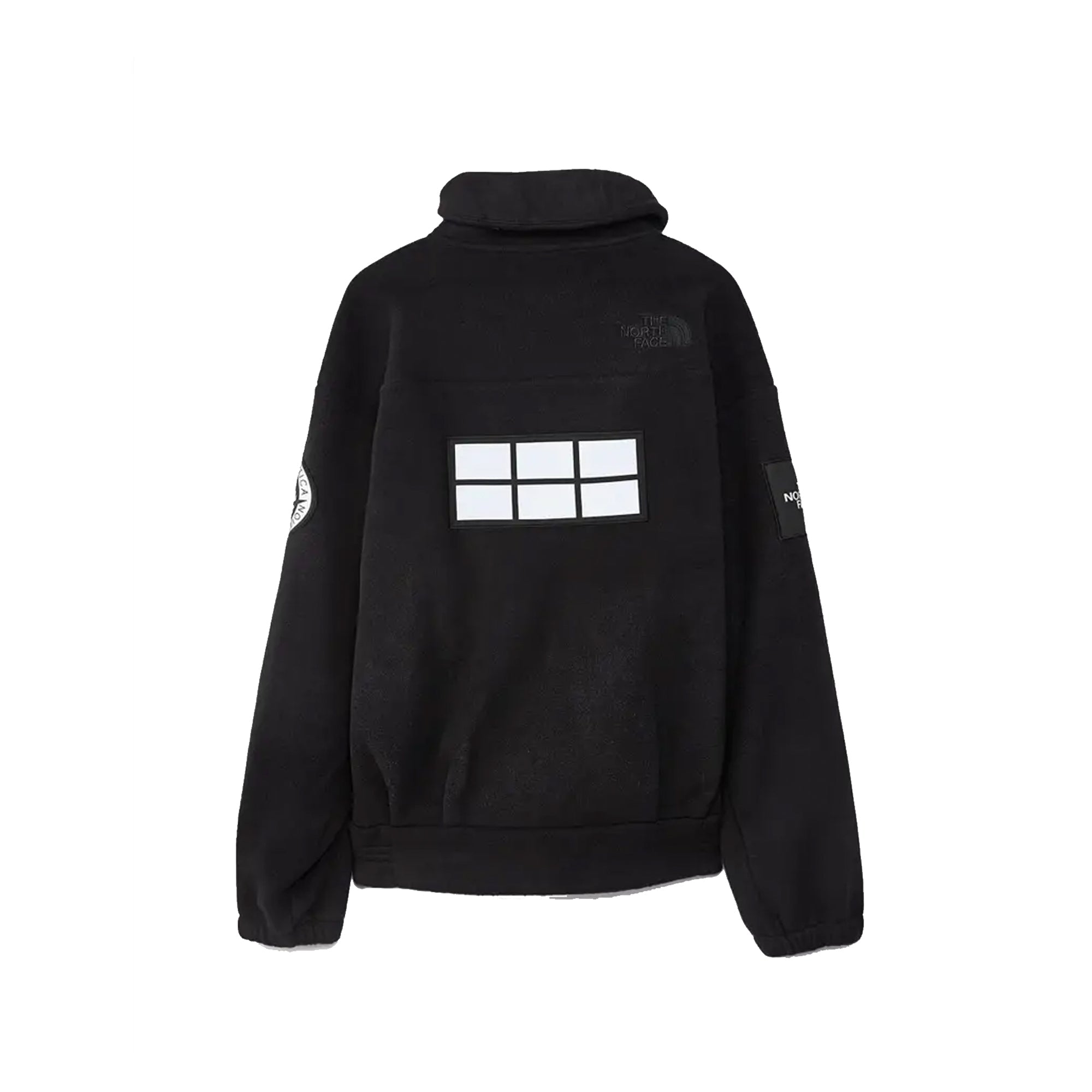 Mens Tae Fleece Fz Tnf Black The north face оригінал – Купити в Україні – вид ззаду