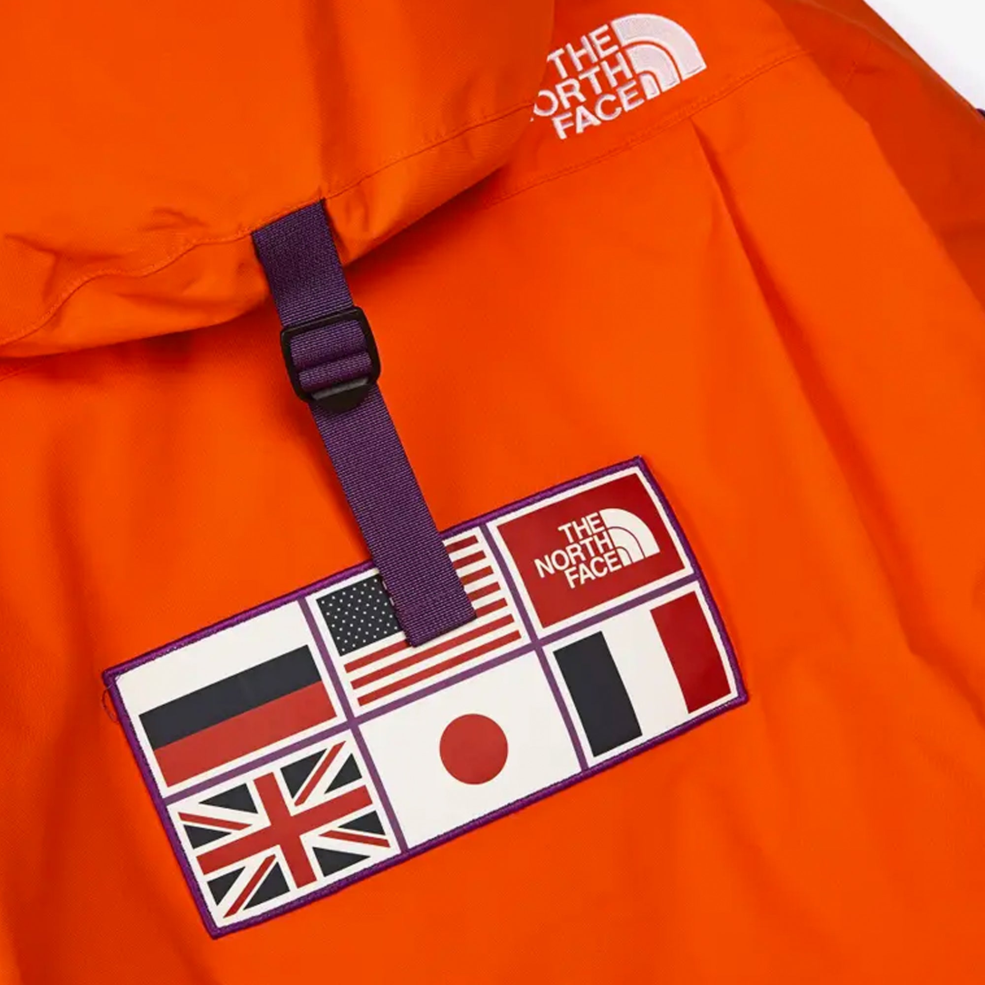 Mens Tae Exped Parka Red Orange The north face – Гарантія оригінальності – збільшений вид