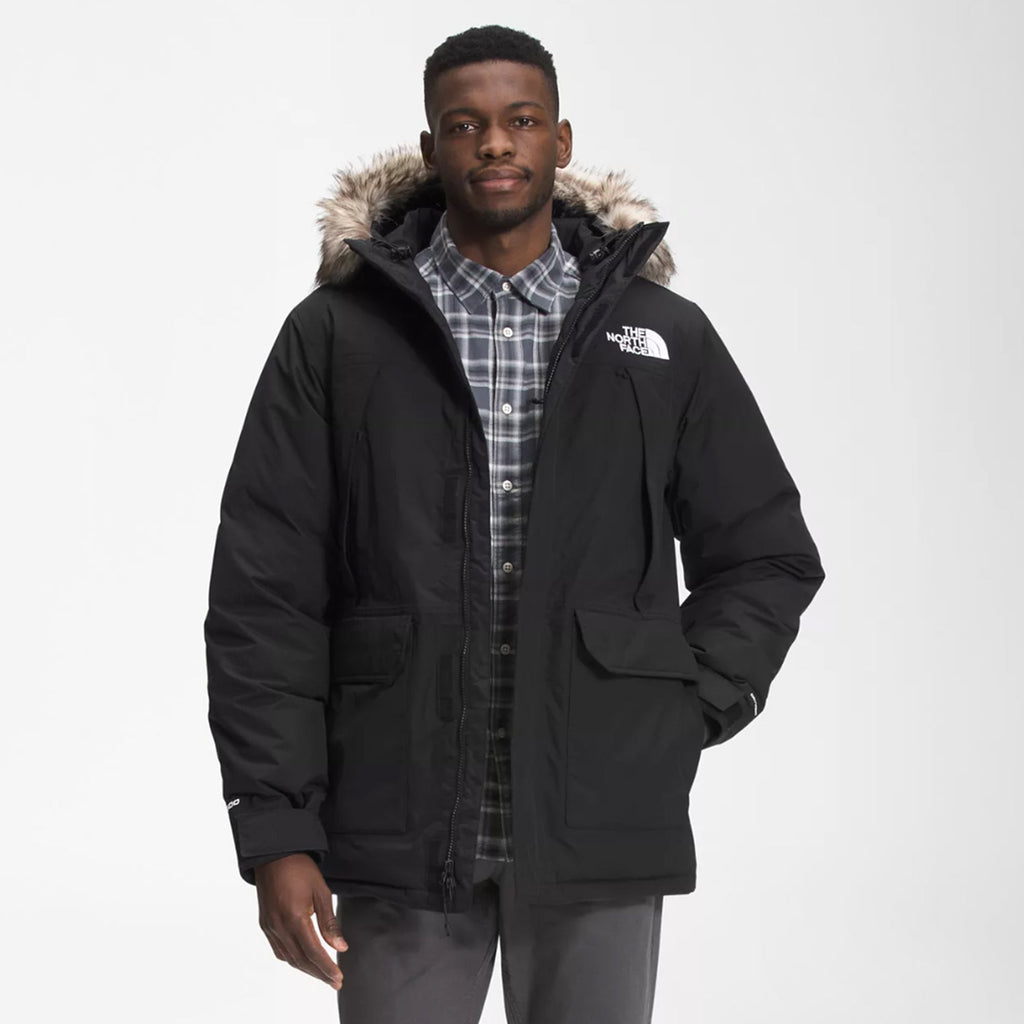 Mens Mcmurdo Parka Black The north face – Гарантія оригінальності – вид ззаду