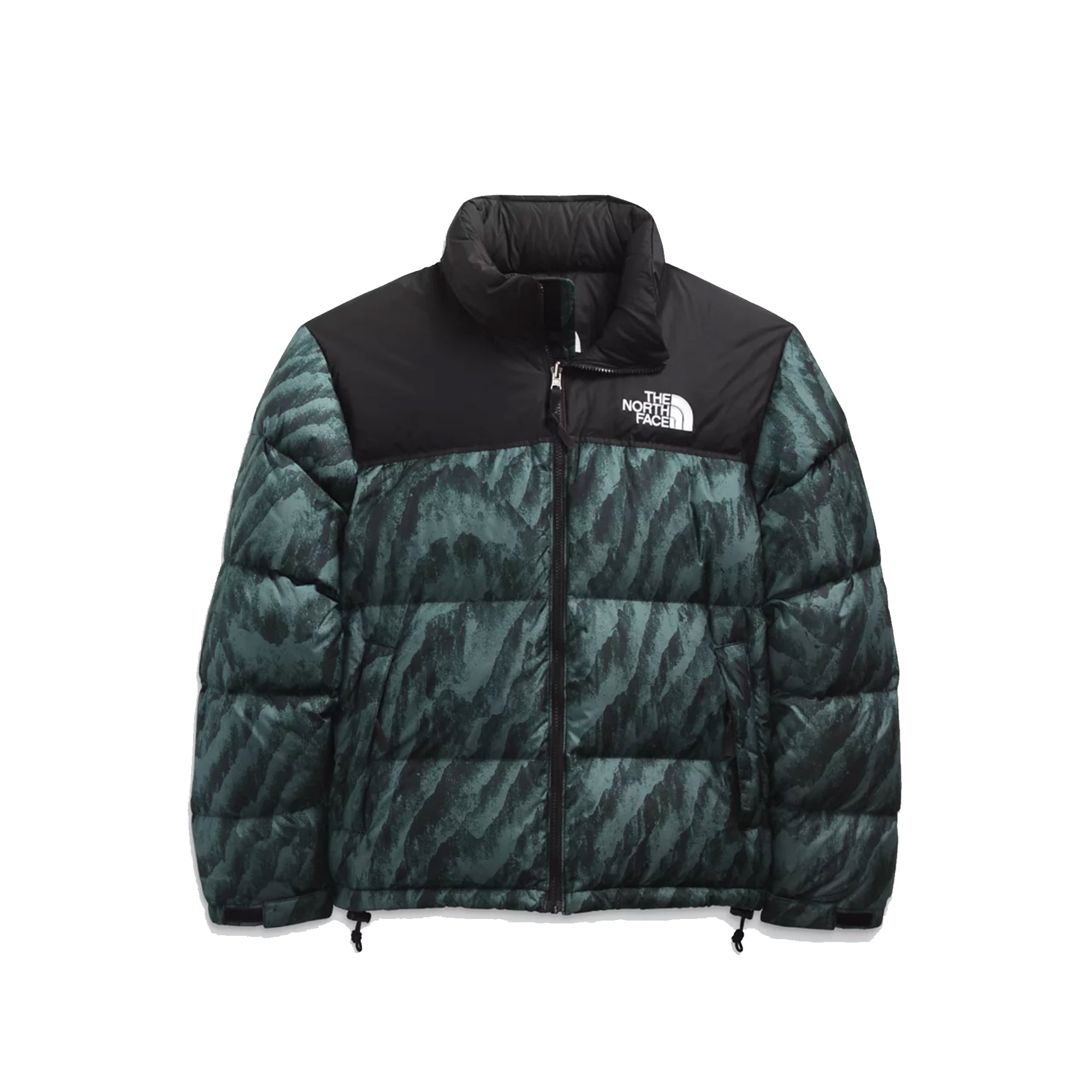 Оригінальна Mens Print Nuptse Jacket The north face – боковий вид