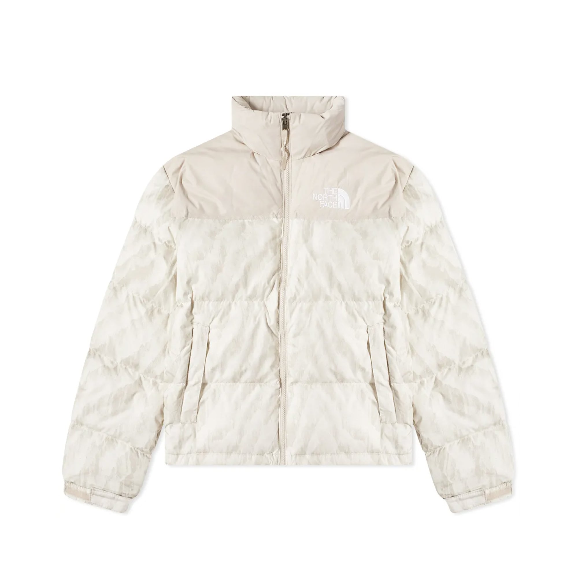 Оригінальна Mens Print Nuptse Jacket The north face – боковий вид