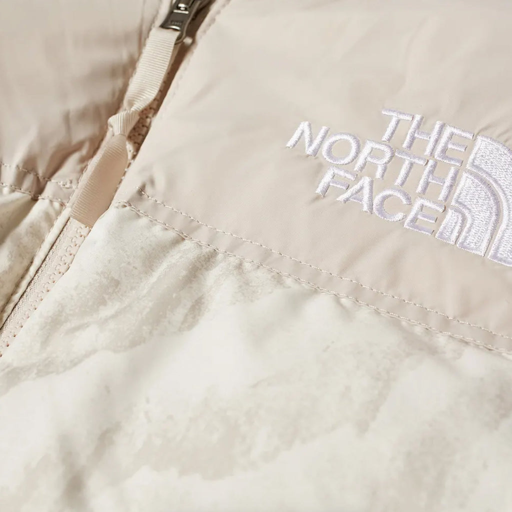 Оригінальна Mens Print Nuptse Jacket The north face – вид ззаду